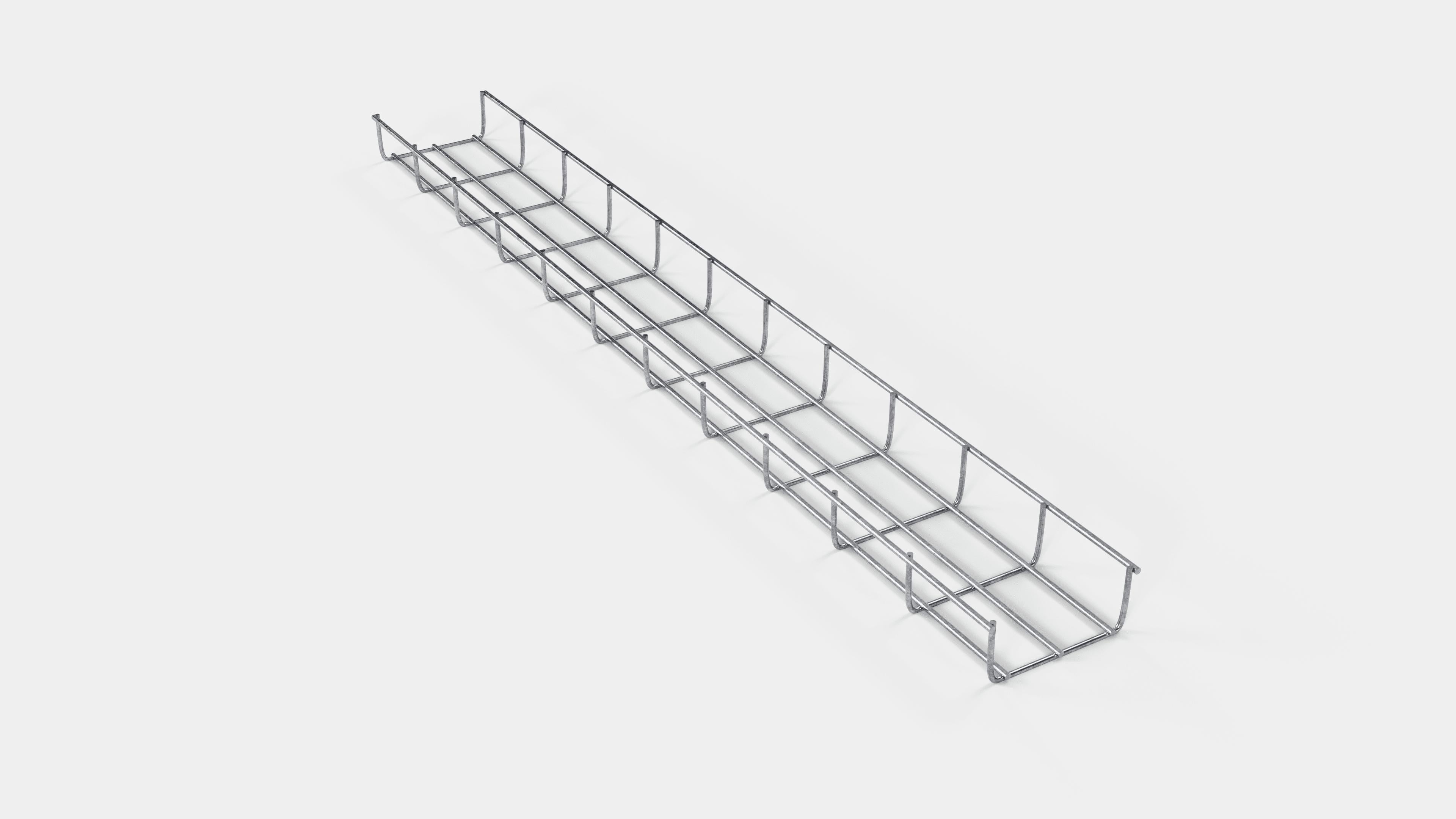 Altura da treliça 110 cm, profundidade 5 cm, tamanho da malha 5 x 10 cm