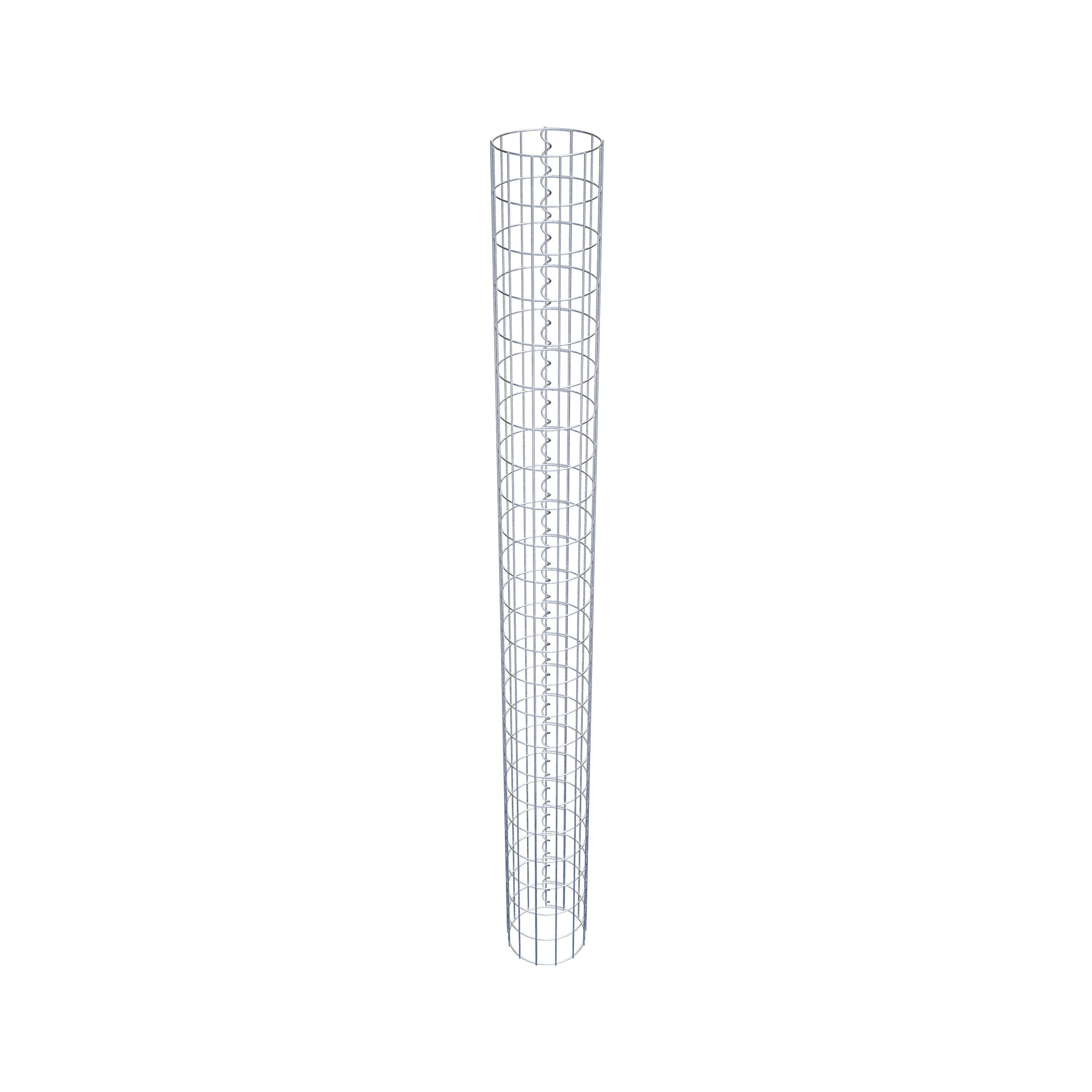 Gabionpelare diameter 22 cm, MW 5 x 10 cm rund