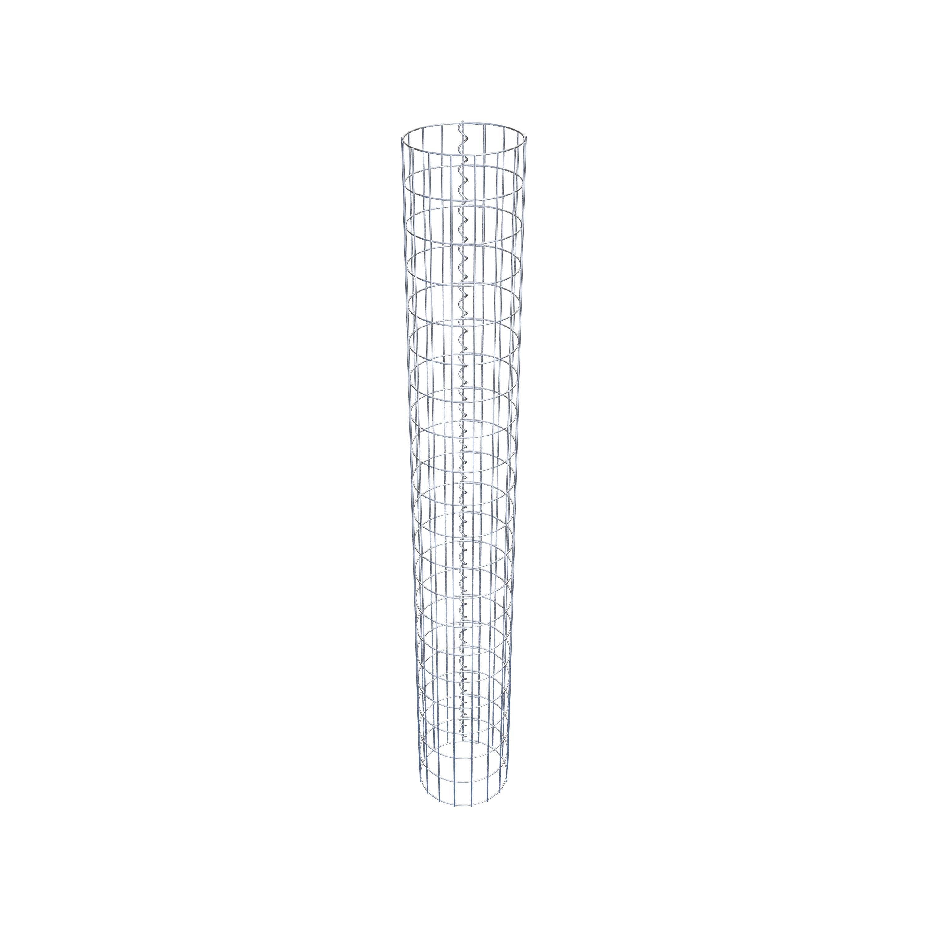 Colonna di gabbioni diametro 27 cm, MW 5 x 10 cm rotonda