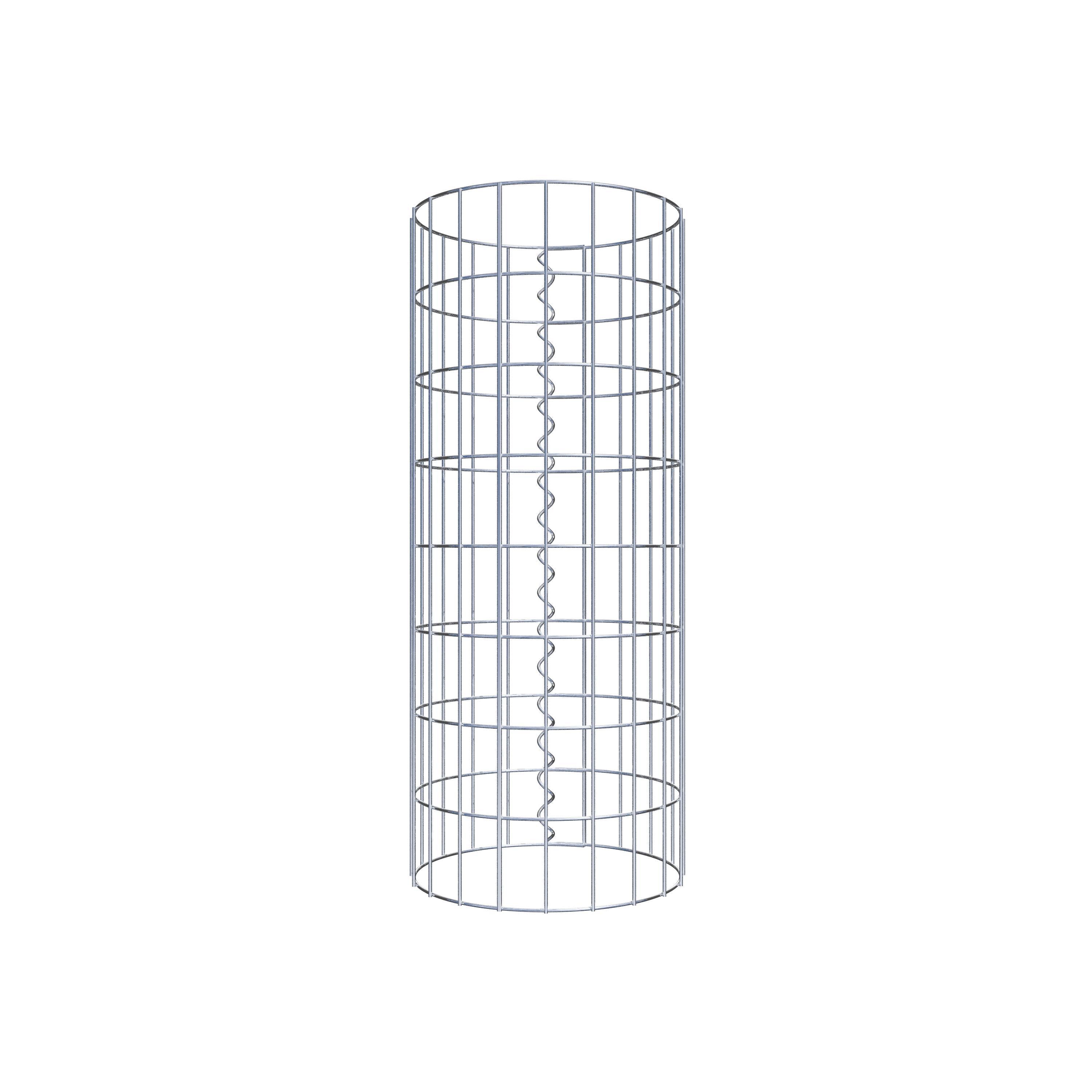 Gabionpelare diameter 32 cm, MW 5 x 10 cm rund