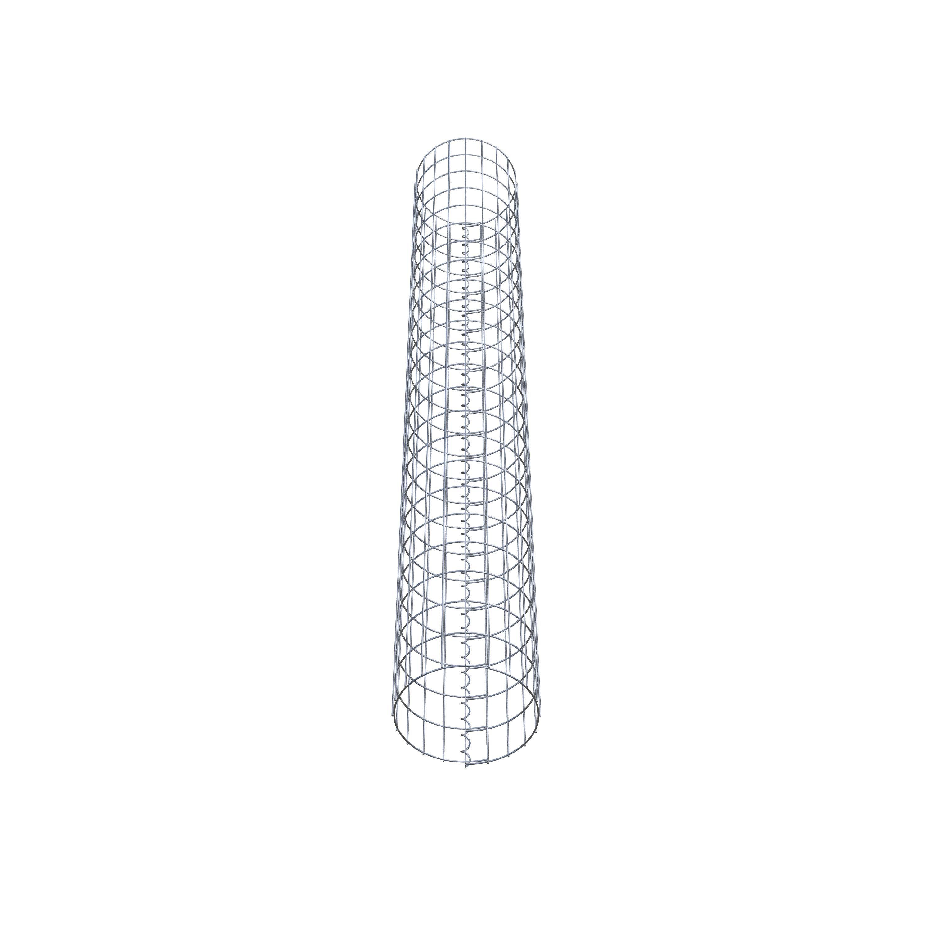 Gabionpelare diameter 32 cm, MW 5 x 10 cm rund