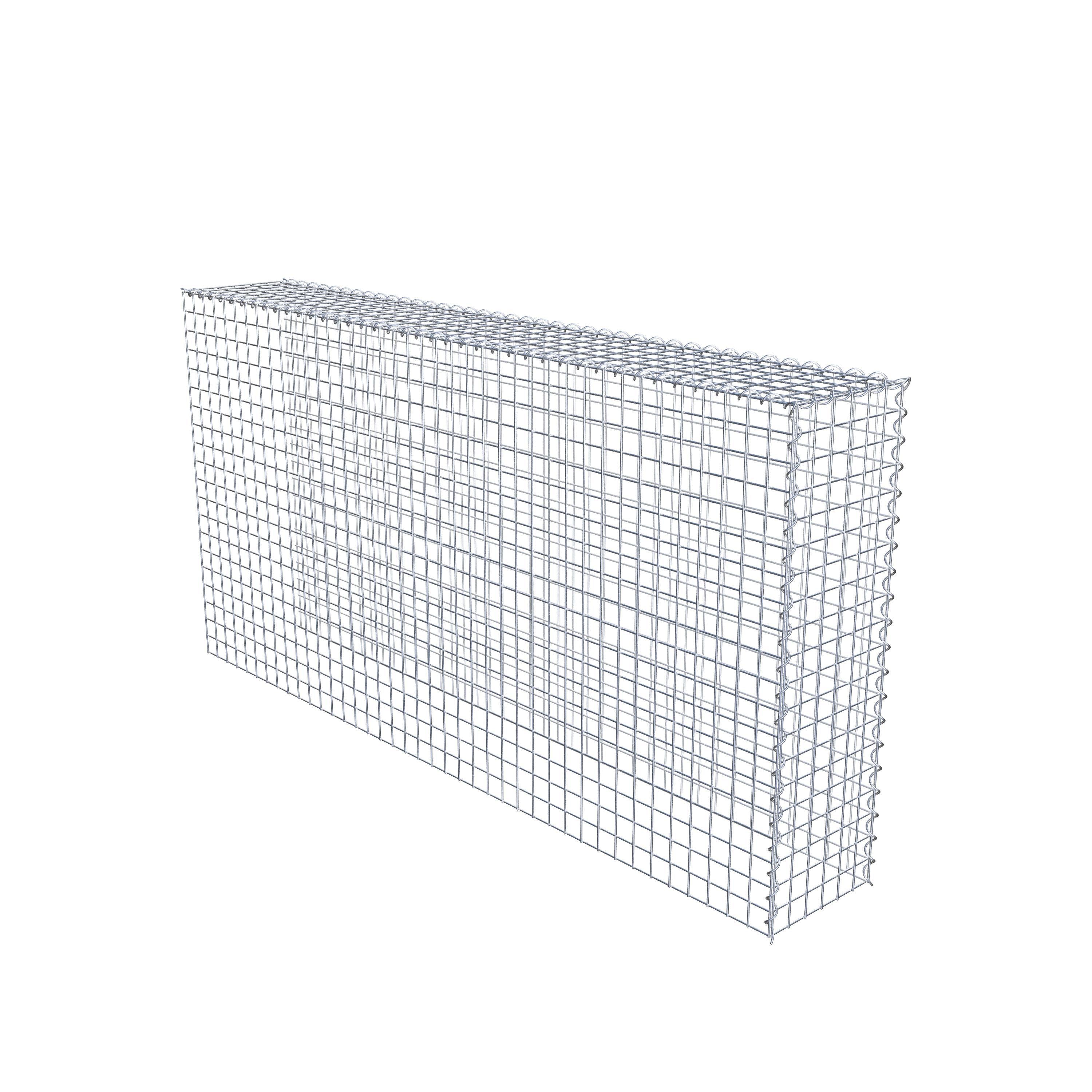 Gabbione aggiuntivo tipo 4 200 cm x 100 cm x 30 cm (L x H x P), dimensione maglia 5 cm x 5 cm, a spirale