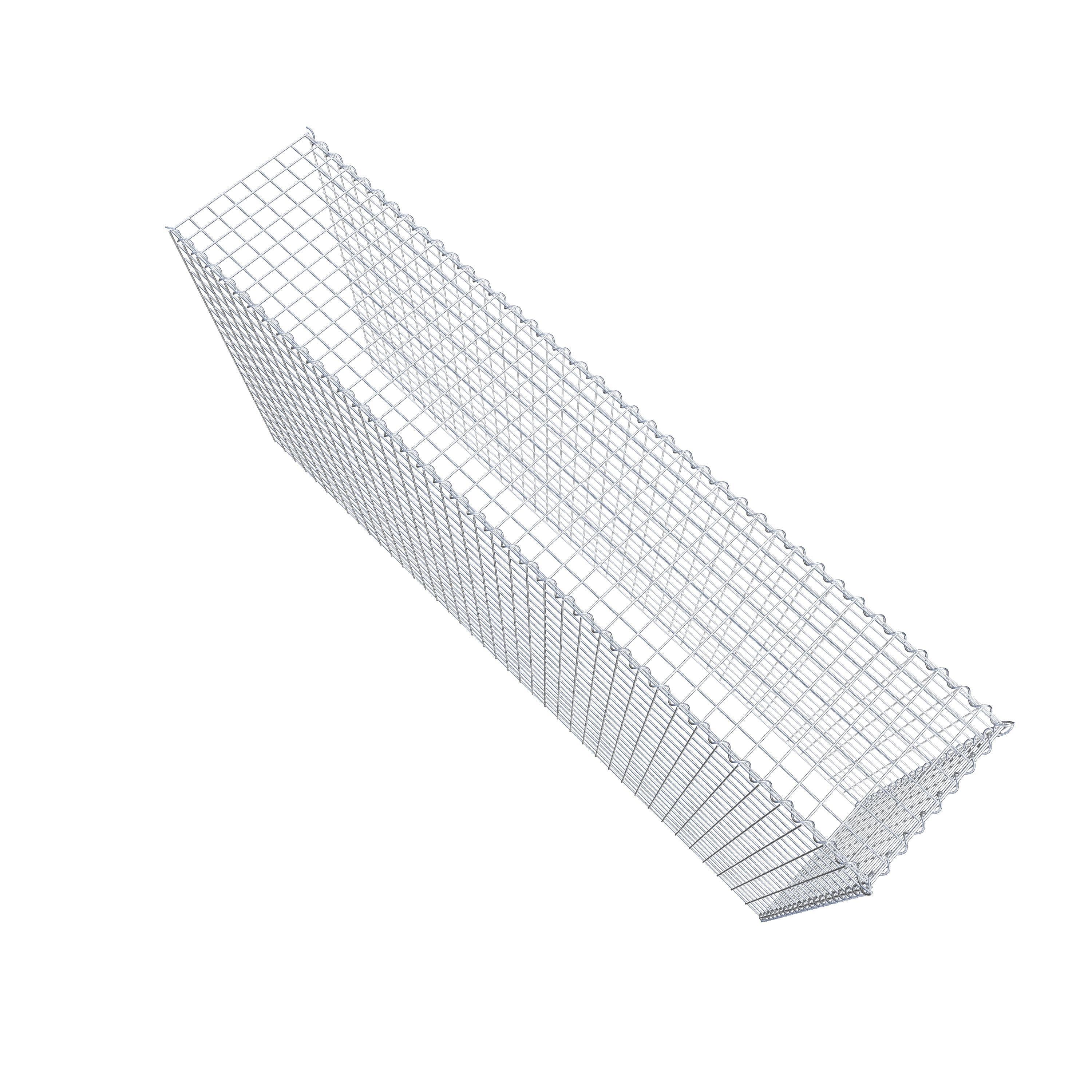 Gavión adicional tipo 4 200 cm x 100 cm x 40 cm (L x A x P), malla 5 cm x 5 cm, en espiral