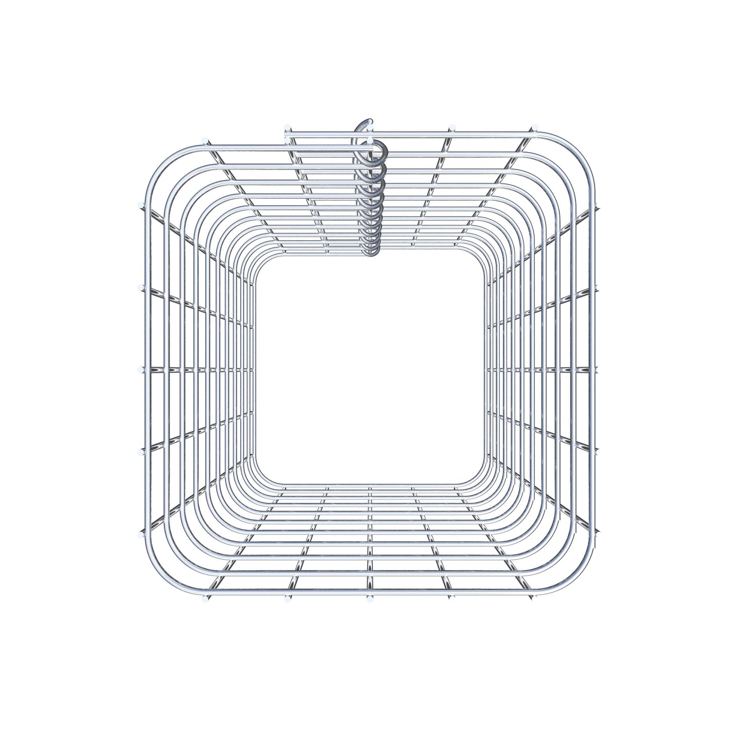 Colonne de gabion 27 x 27 cm MW 5 x 5 cm carré