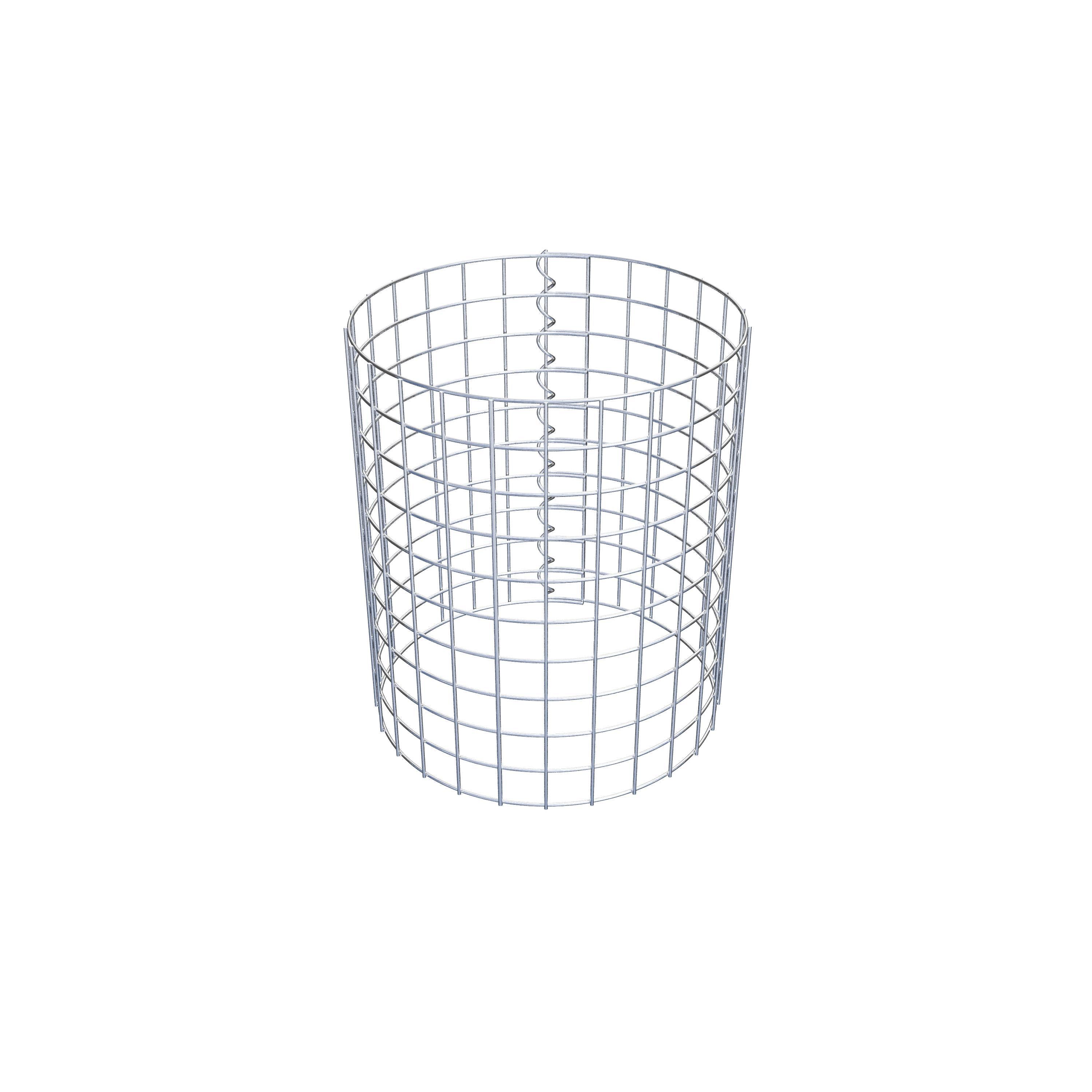 Columna de gaviones diámetro 42 cm MW 5 x 5 cm redonda