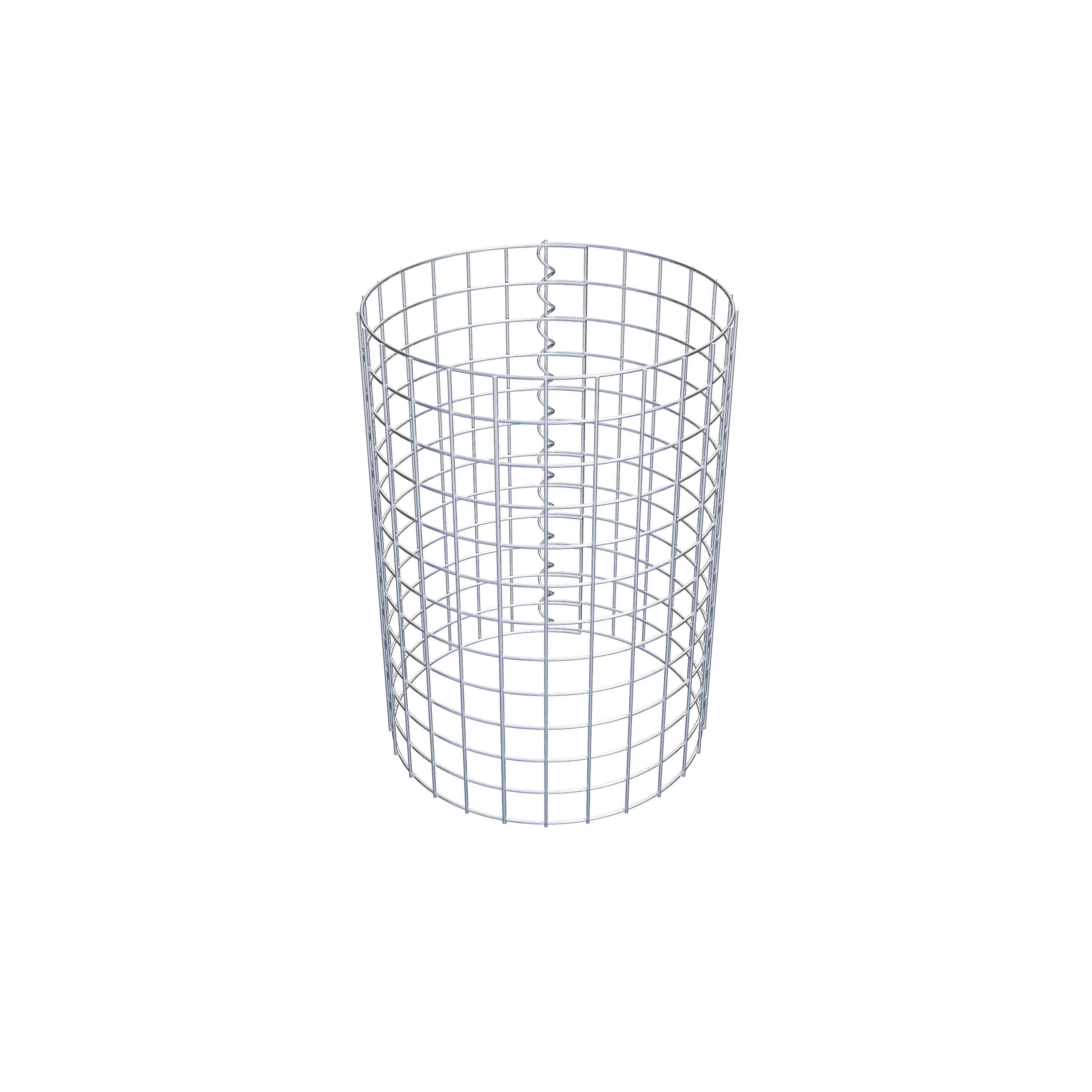 Columna de gaviones diámetro 42 cm MW 5 x 5 cm redonda