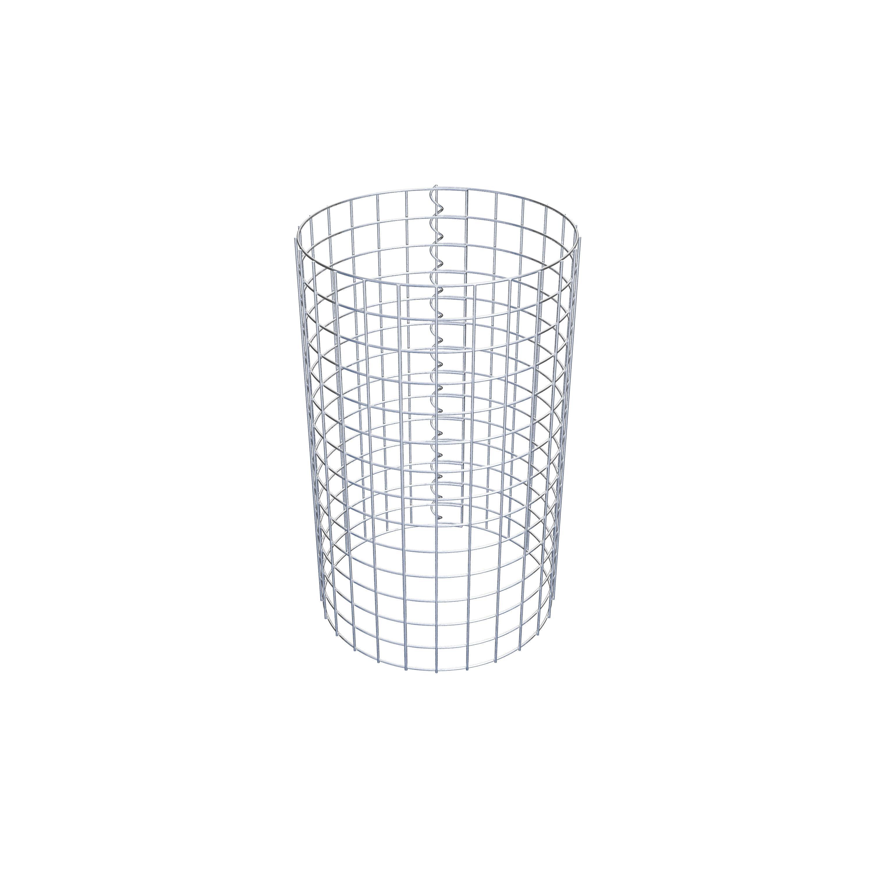 Columna de gaviones diámetro 42 cm MW 5 x 5 cm redonda