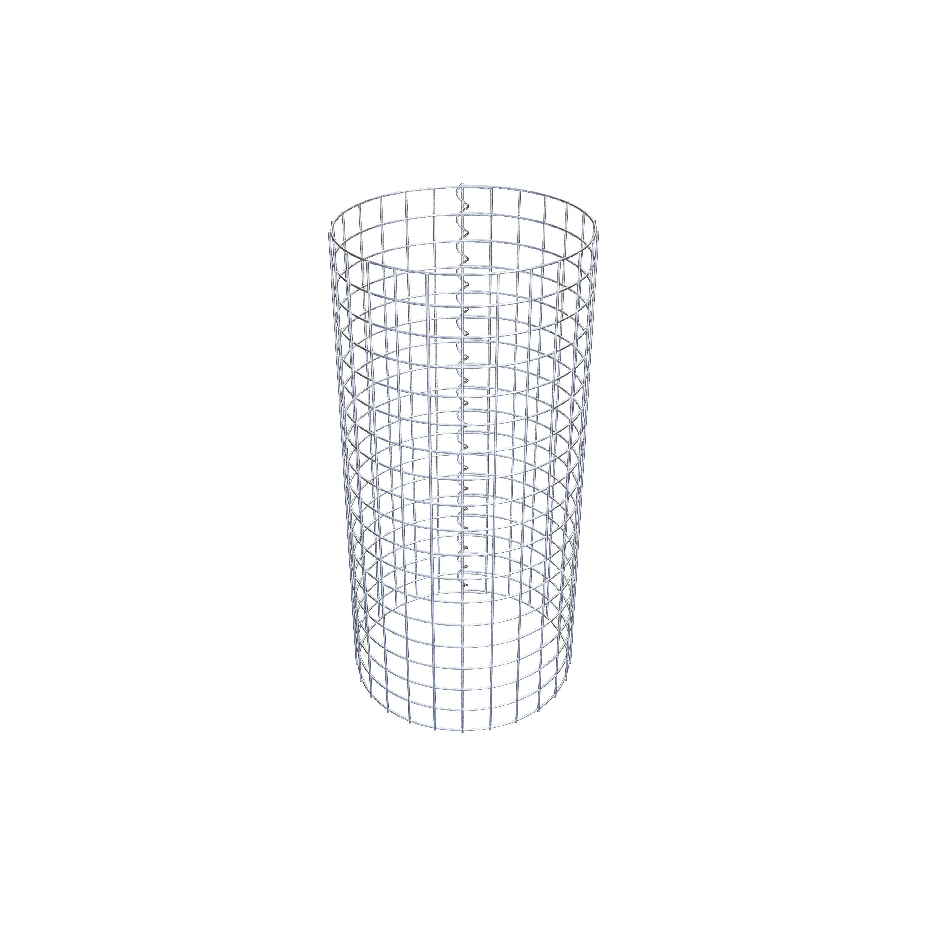 Columna de gaviones diámetro 42 cm MW 5 x 5 cm redonda