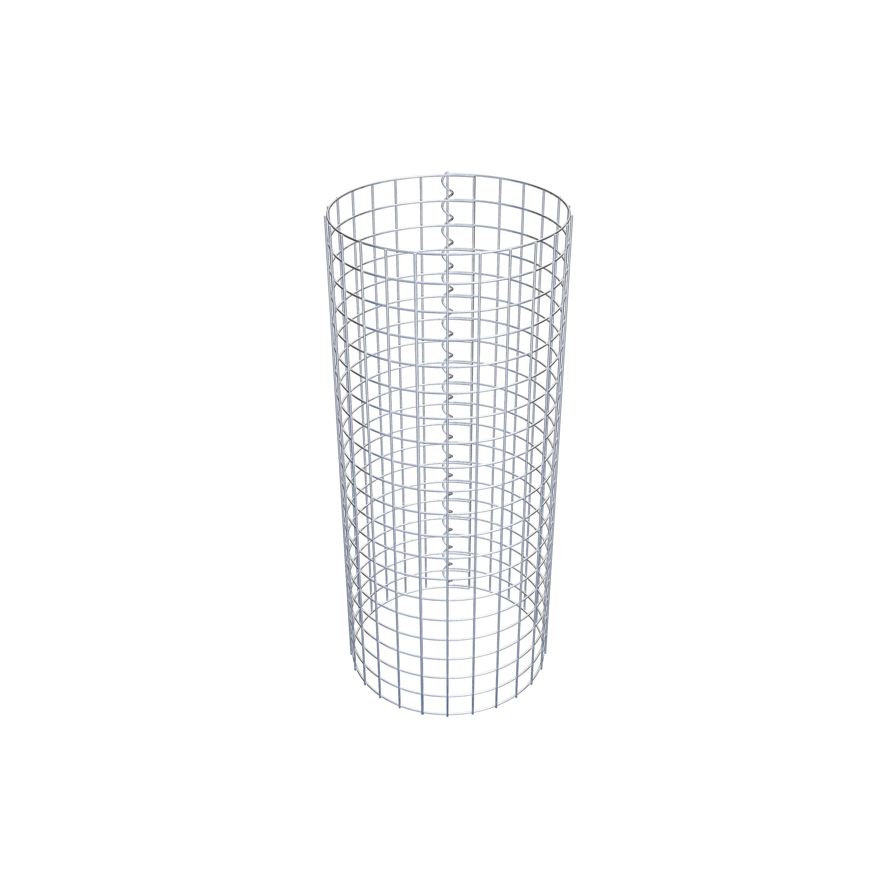 Columna de gaviones diámetro 42 cm MW 5 x 5 cm redonda
