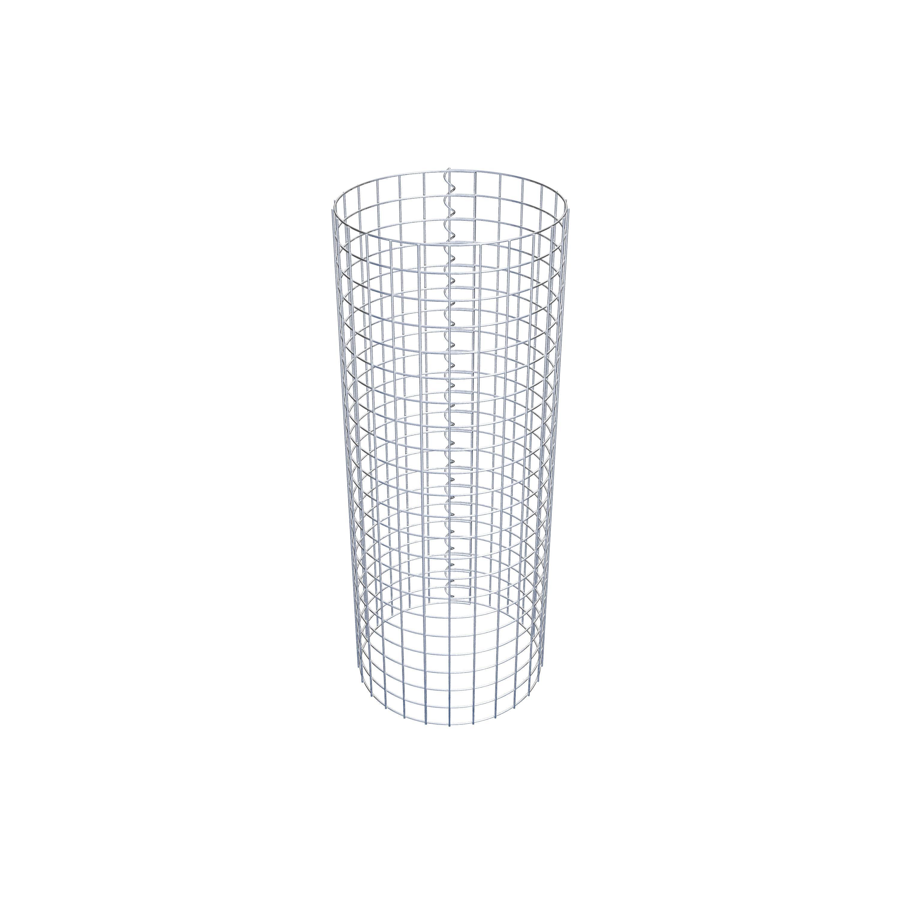 Columna de gaviones diámetro 42 cm MW 5 x 5 cm redonda