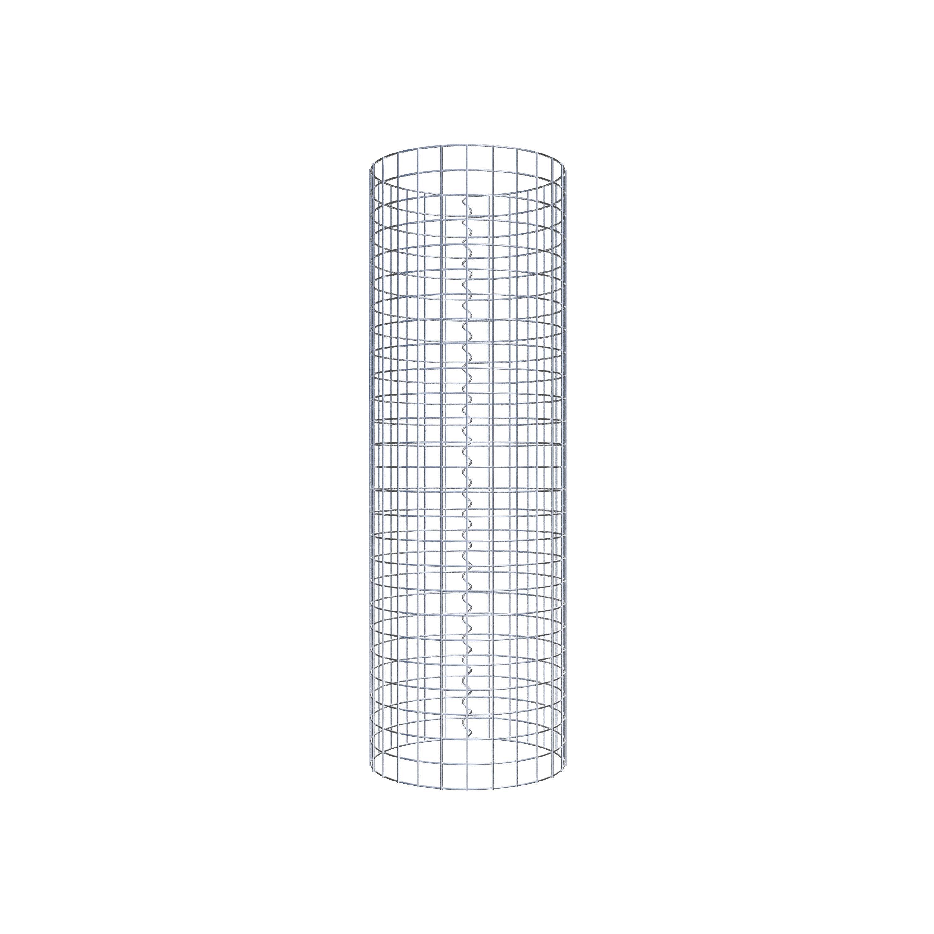 Columna de gaviones diámetro 42 cm MW 5 x 5 cm redonda