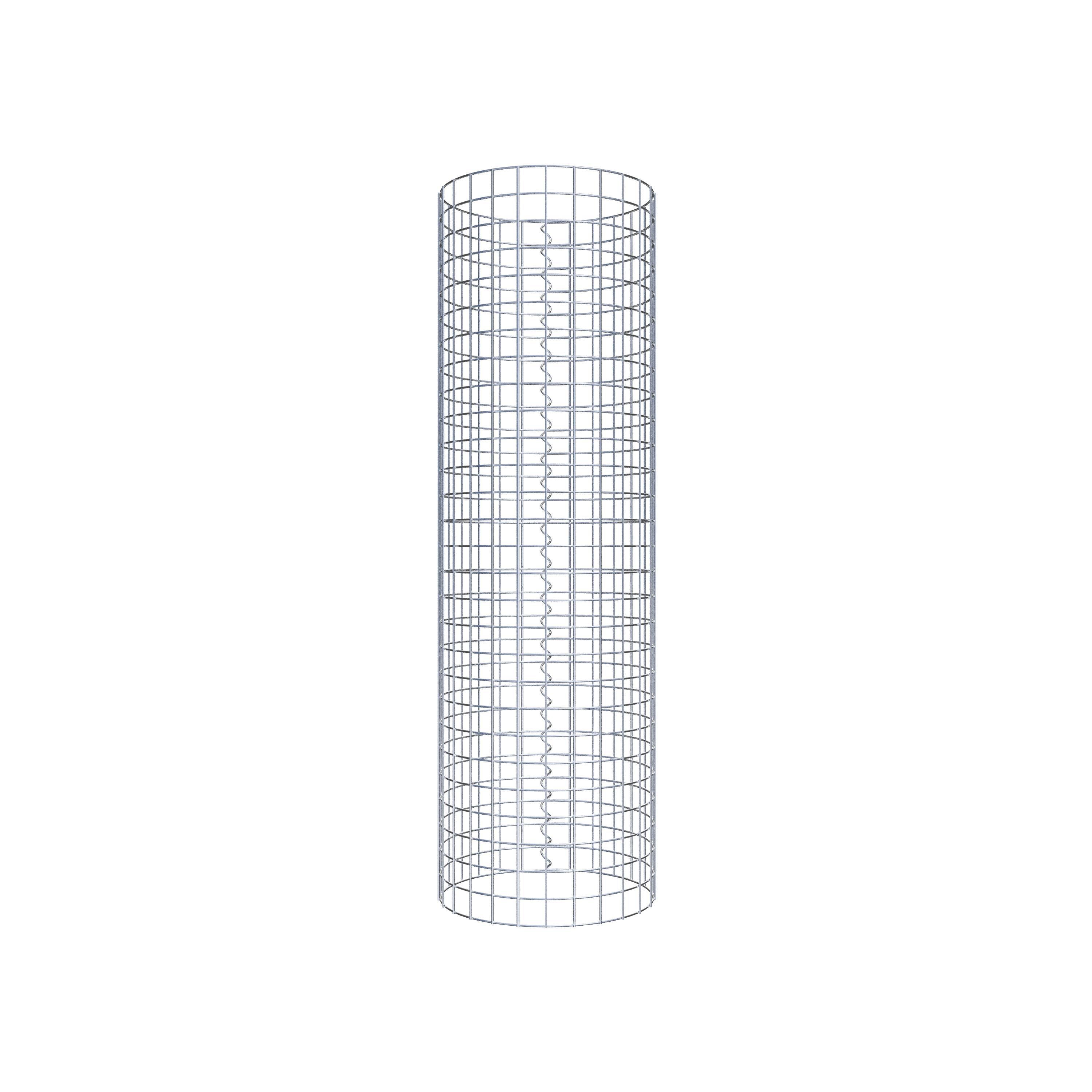 Columna de gaviones diámetro 42 cm MW 5 x 5 cm redonda