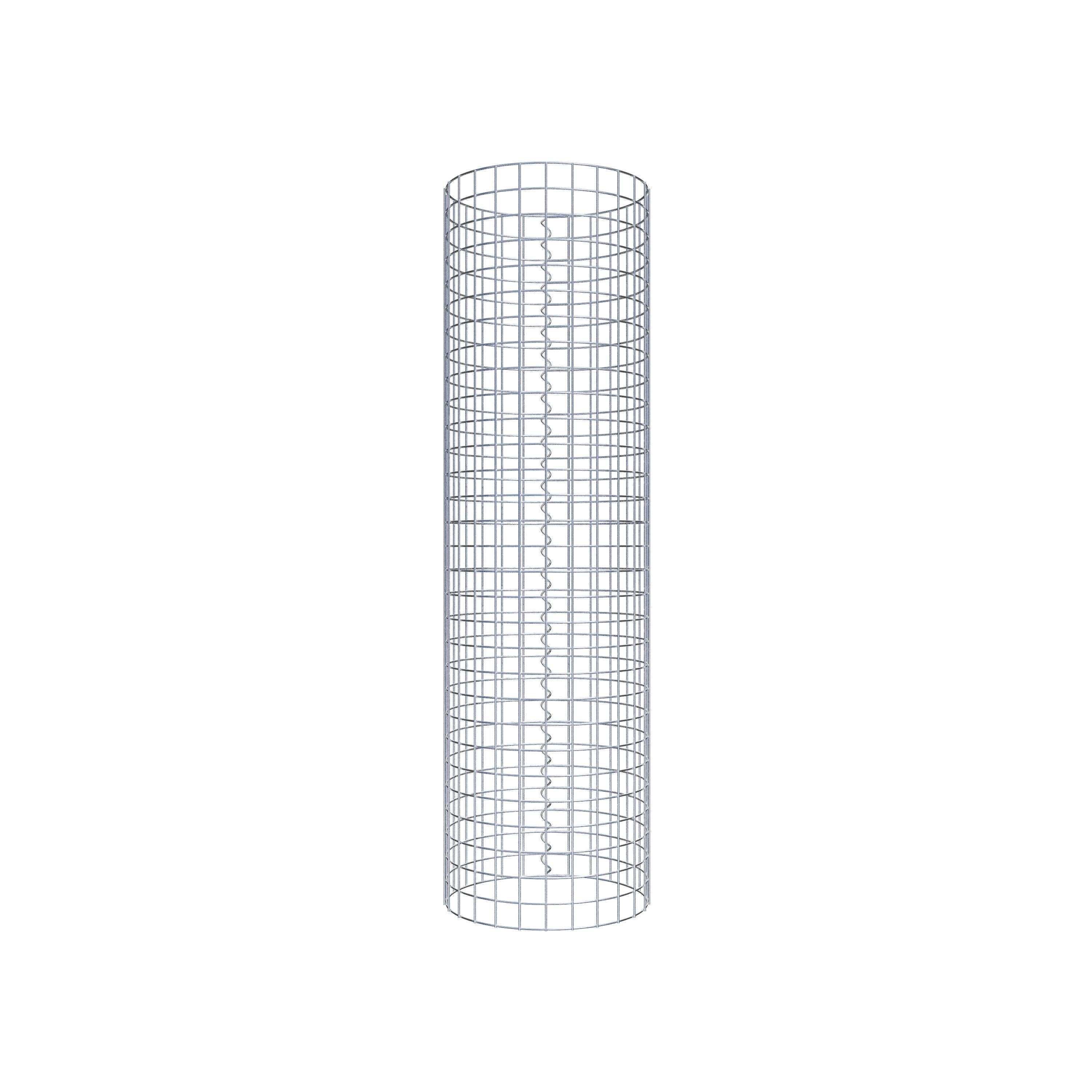 Columna de gaviones diámetro 42 cm MW 5 x 5 cm redonda