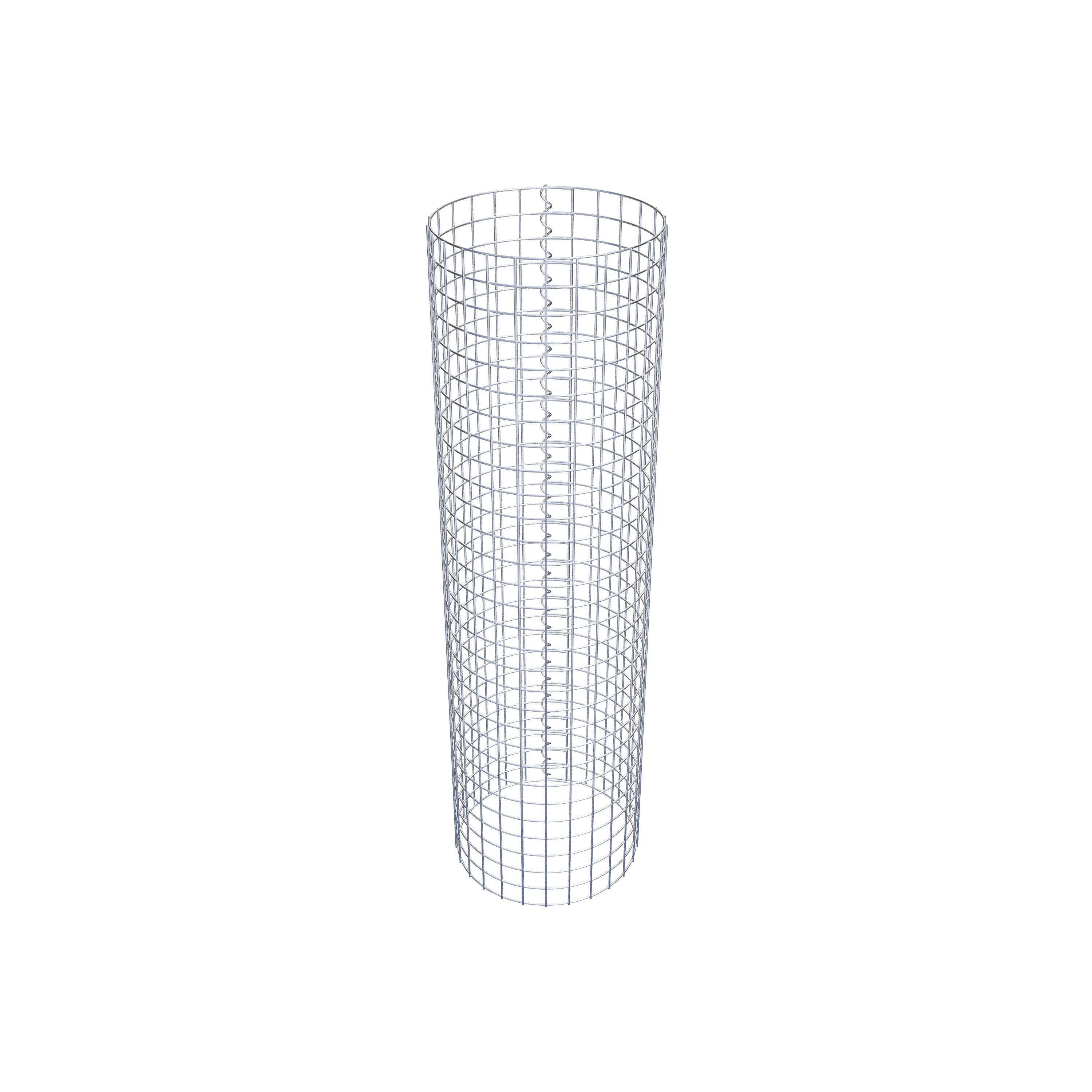Columna de gaviones diámetro 42 cm MW 5 x 5 cm redonda