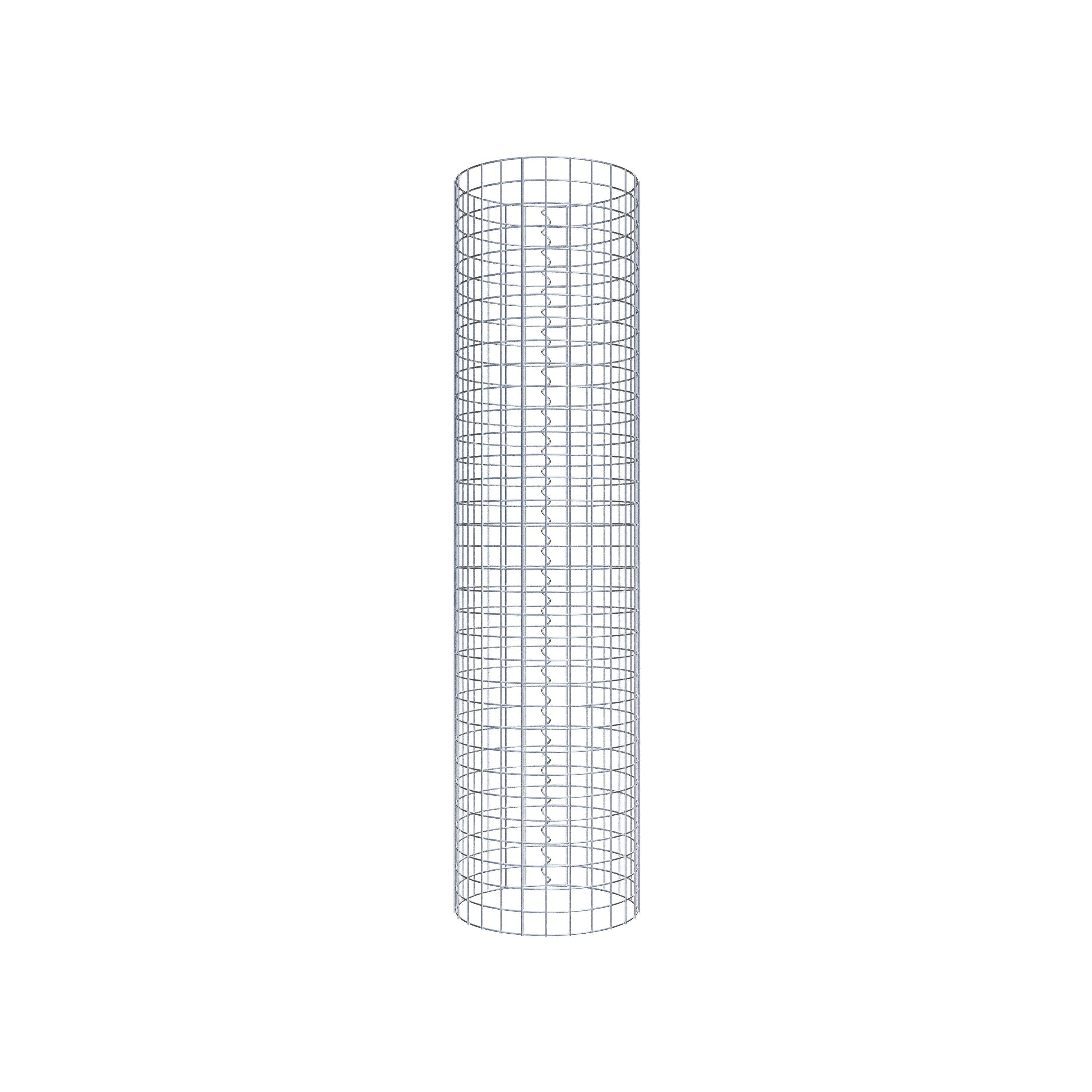 Columna de gaviones diámetro 42 cm MW 5 x 5 cm redonda