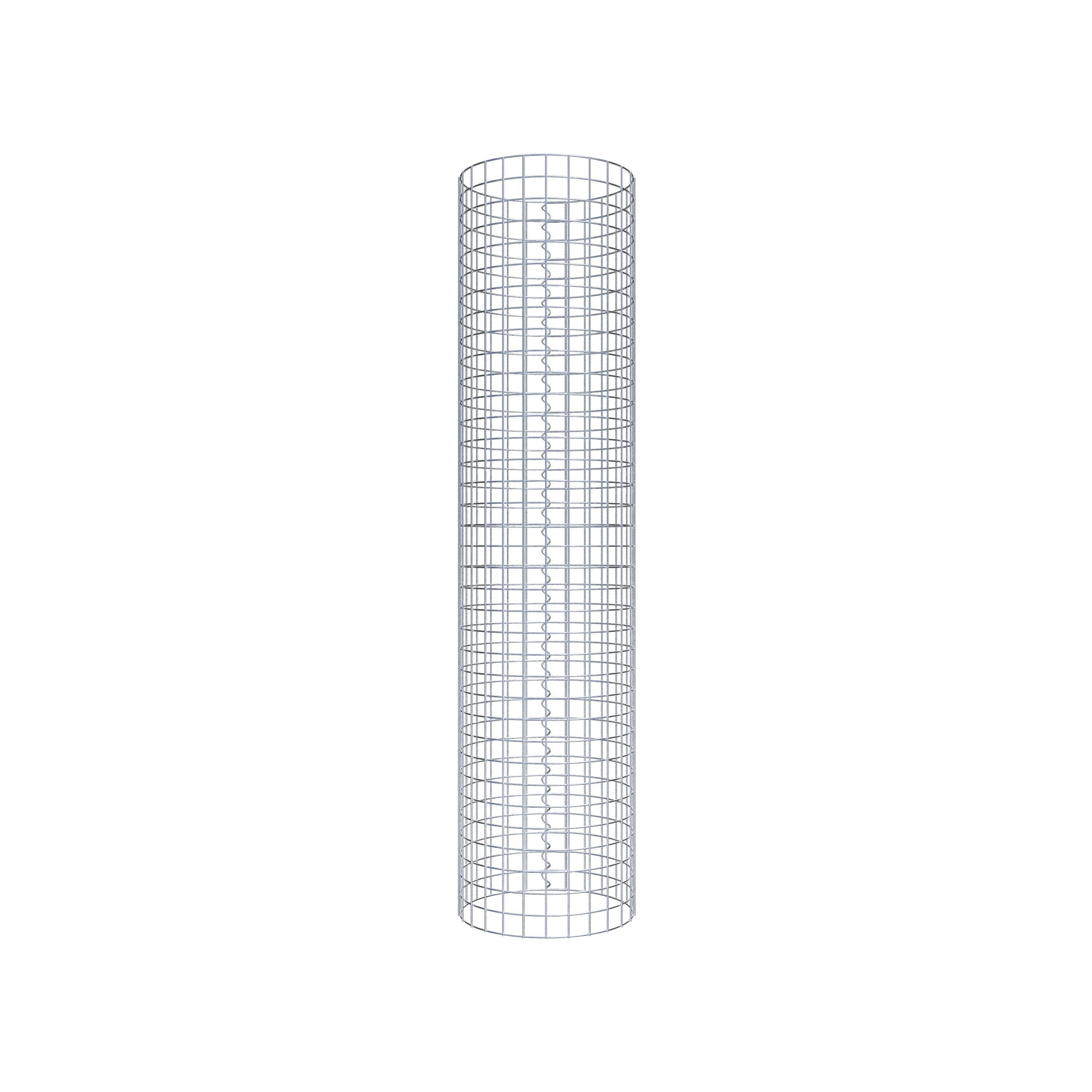 Columna de gaviones diámetro 42 cm MW 5 x 5 cm redonda