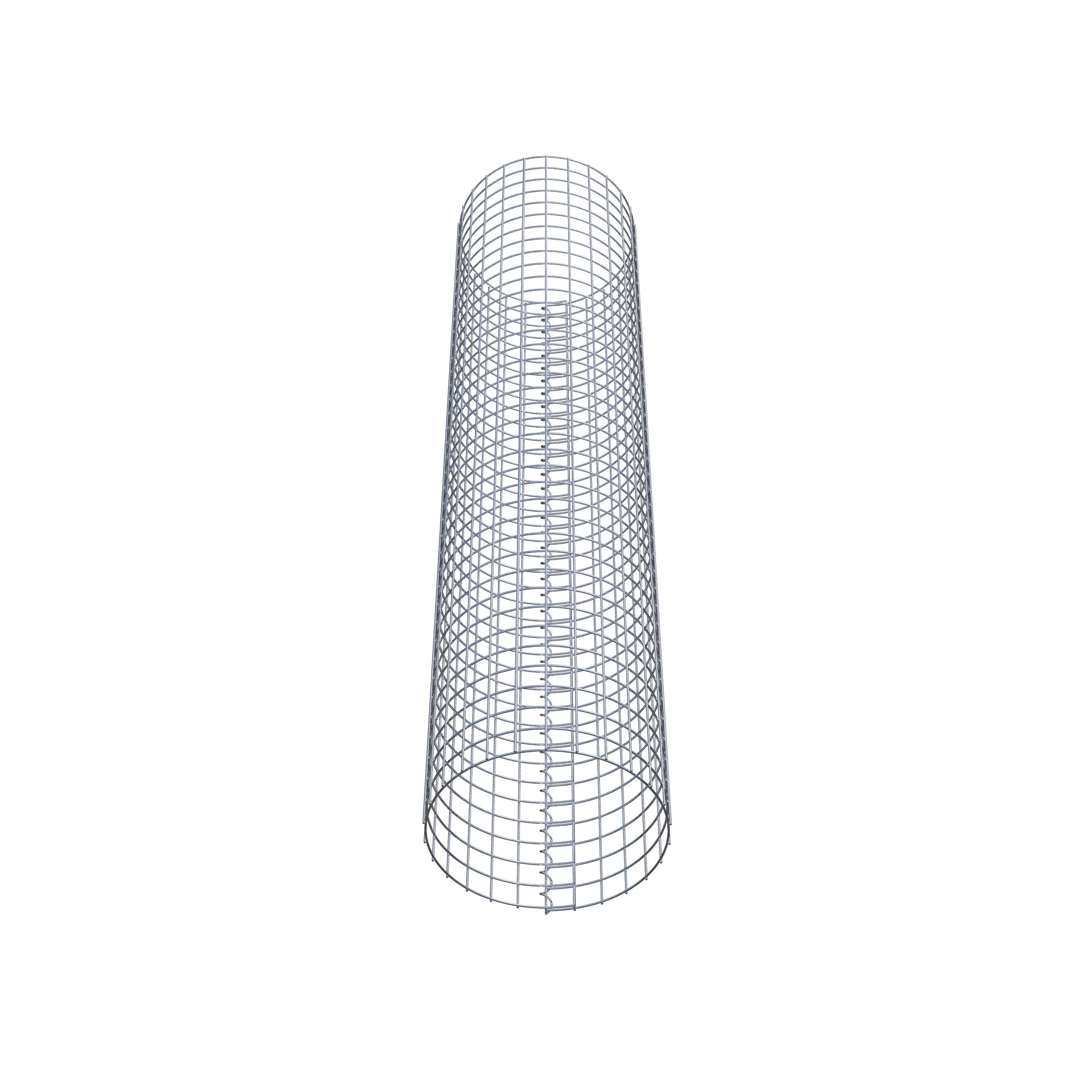 Columna de gaviones diámetro 42 cm MW 5 x 5 cm redonda