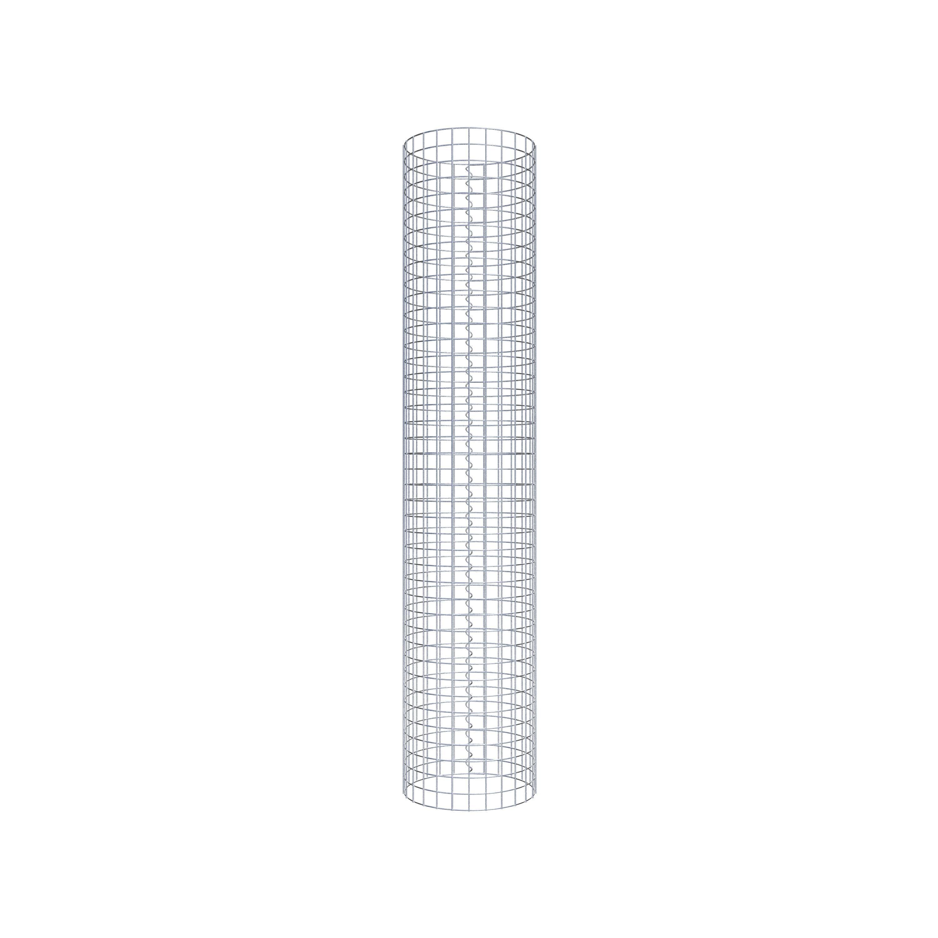 Columna de gaviones diámetro 42 cm MW 5 x 5 cm redonda