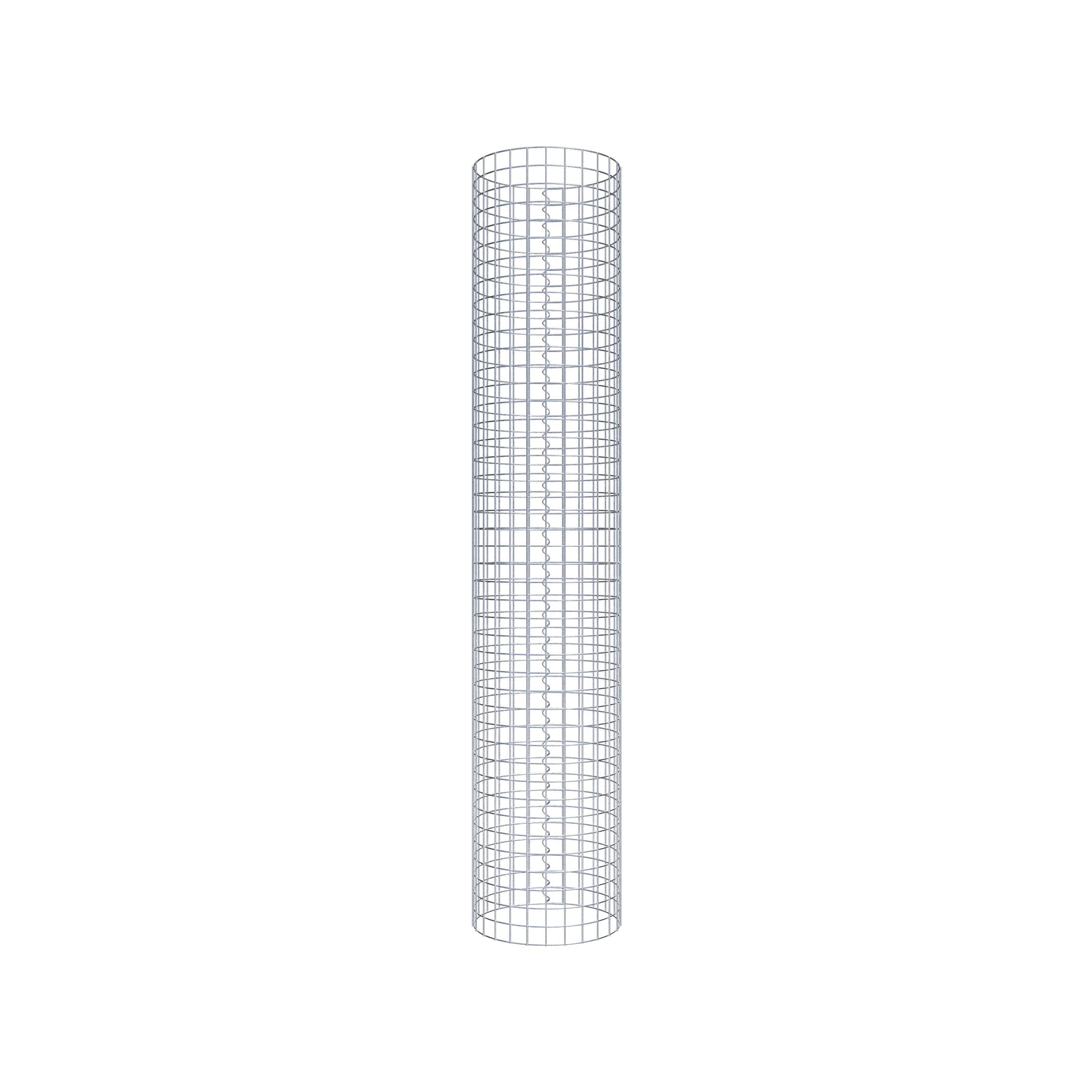 Columna de gaviones diámetro 42 cm MW 5 x 5 cm redonda