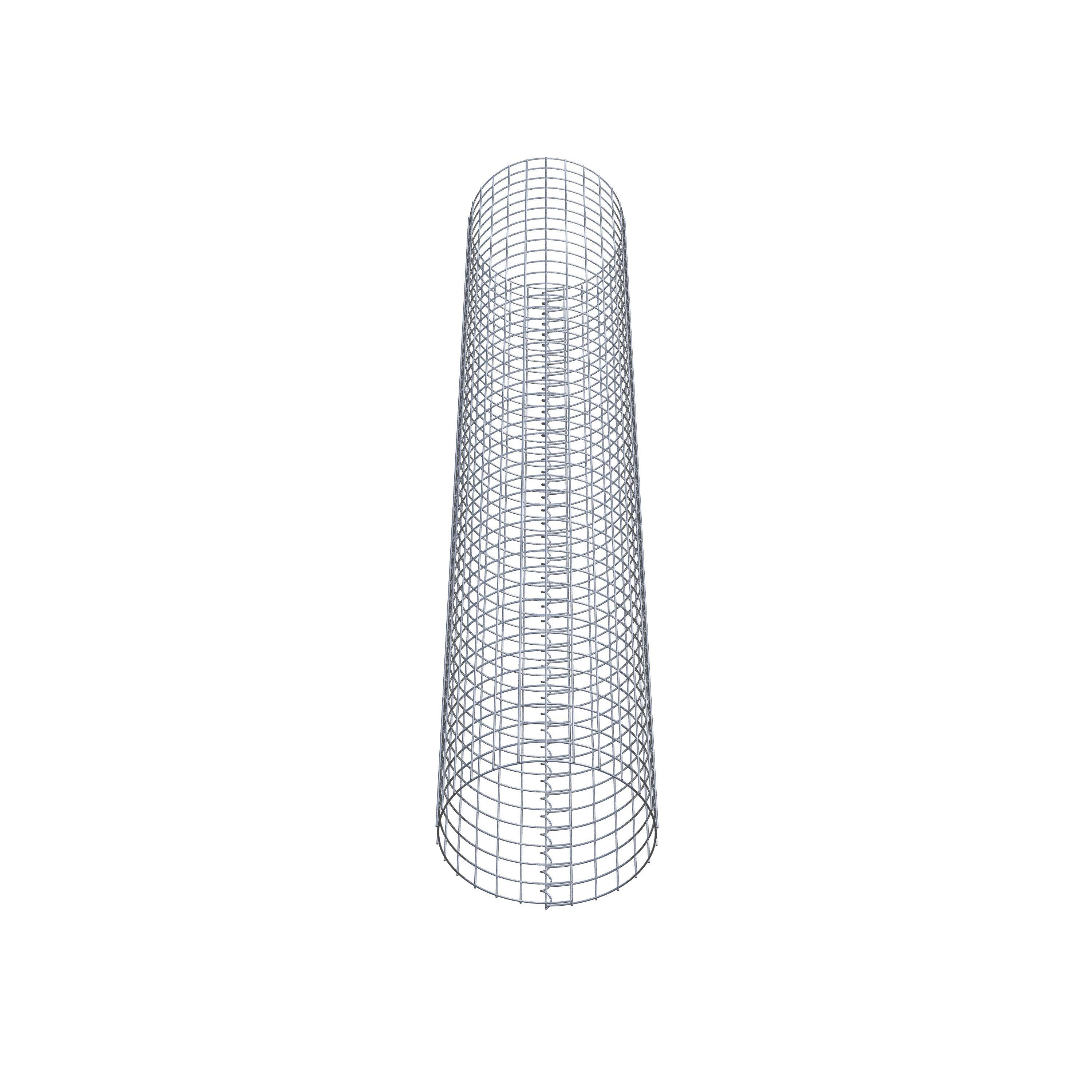 Columna de gaviones diámetro 42 cm MW 5 x 5 cm redonda