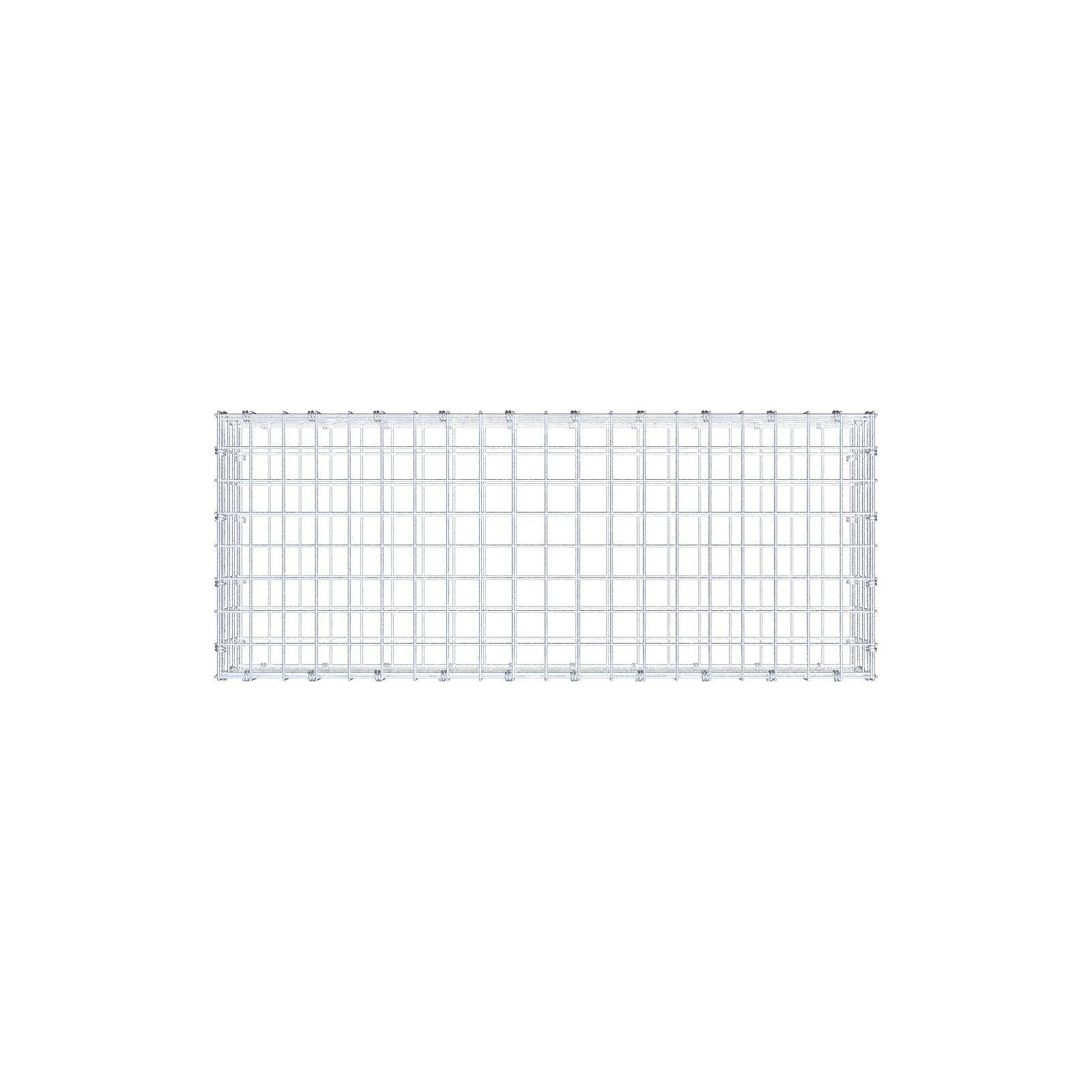 Gabião 100 cm x 20 cm x 40 cm (C x A x P), malhagem 5 x 5 cm, anel espiral