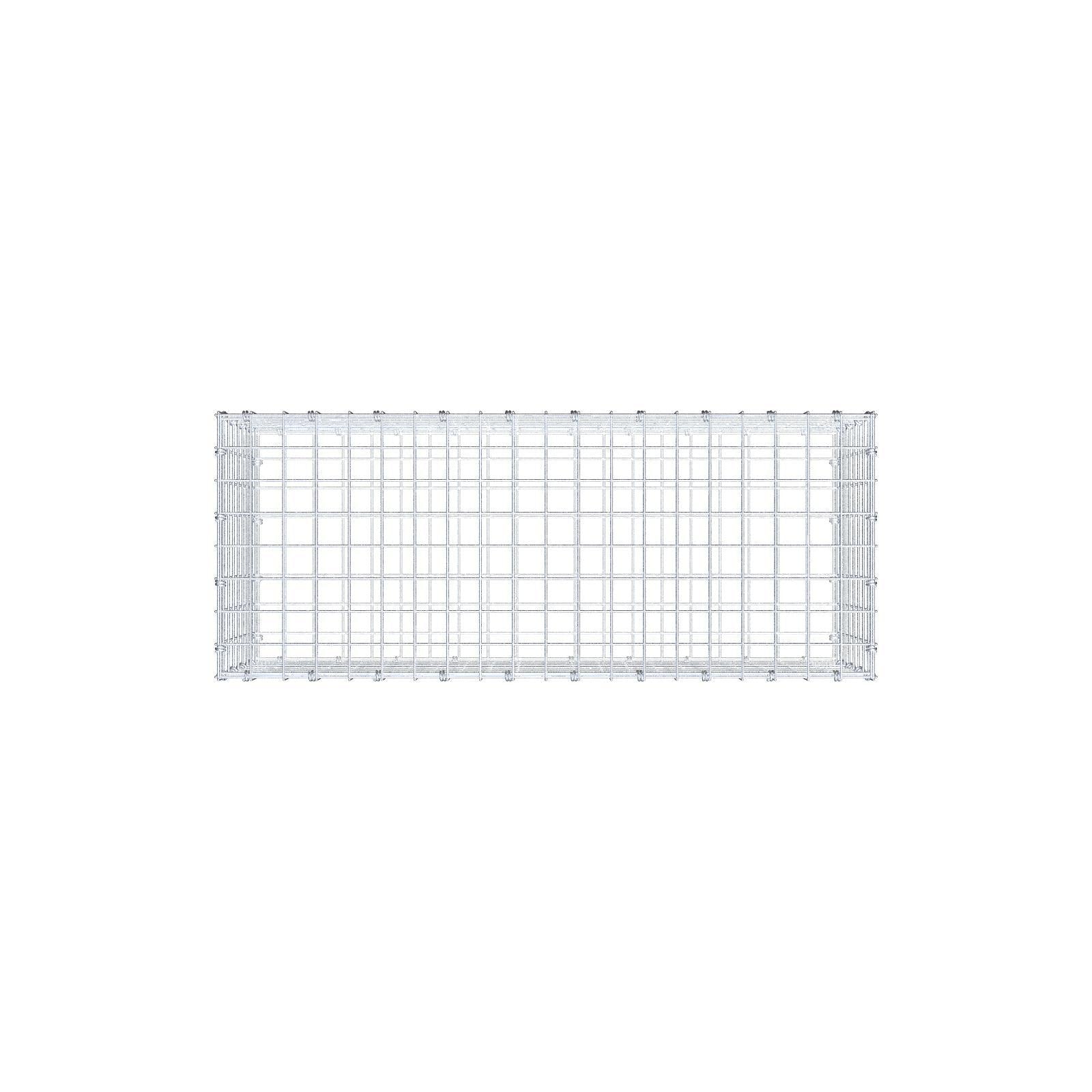 Gabião 100 cm x 40 cm x 40 cm (C x A x P), malhagem 5 x 5 cm, anel espiral