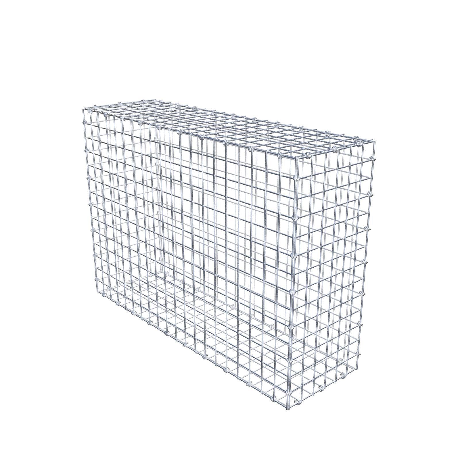 Gabião 100 cm x 70 cm x 30 cm (C x A x P), malhagem 5 x 5 cm, anel espiral