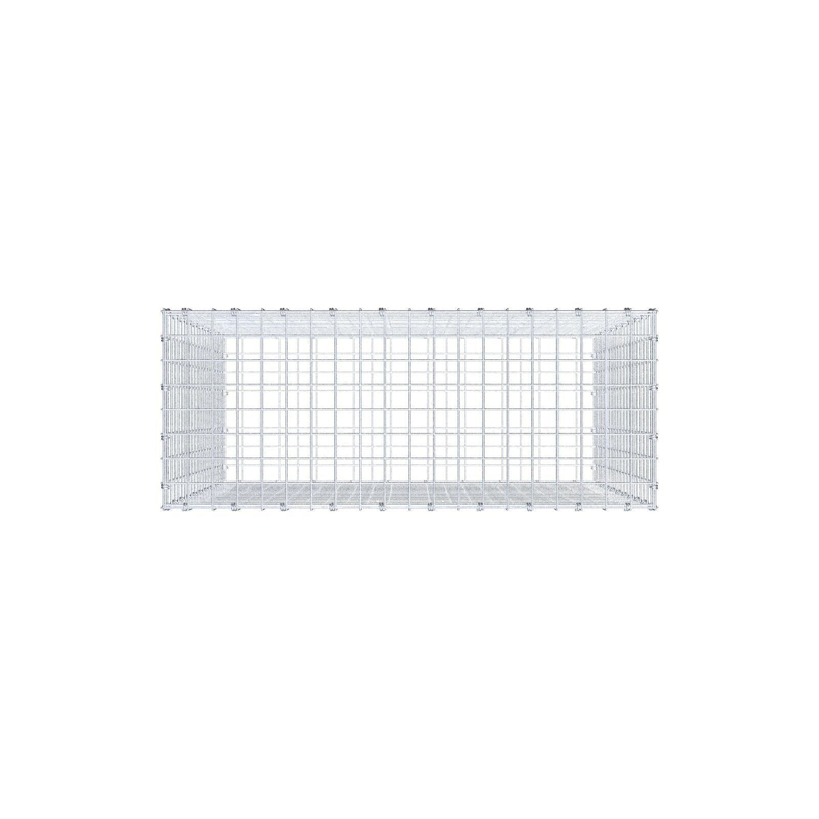 Gabião 100 cm x 100 cm x 40 cm (C x A x P), malhagem 5 x 5 cm, anel espiral