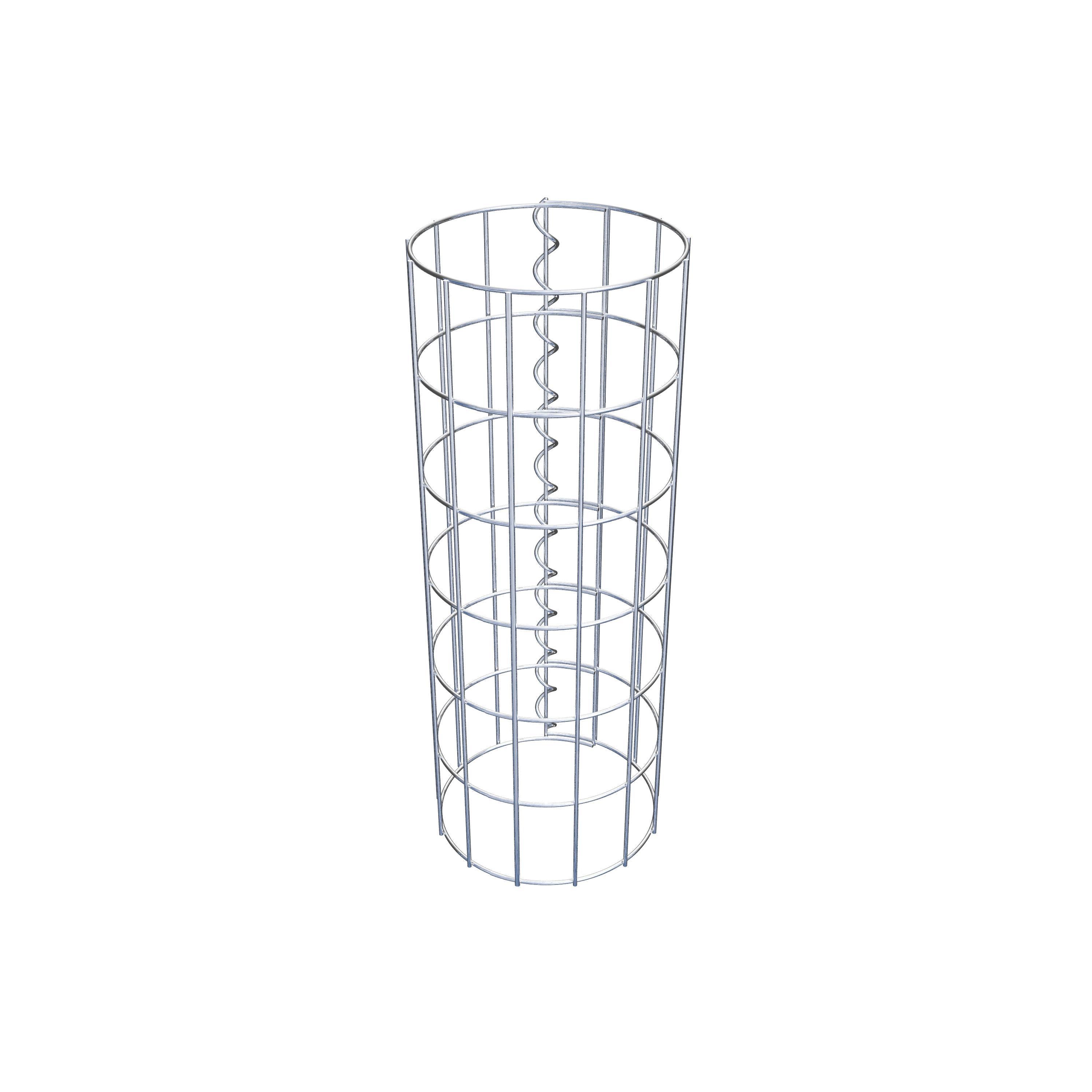 Gabionpelare diameter 22 cm, MW 5 x 10 cm rund