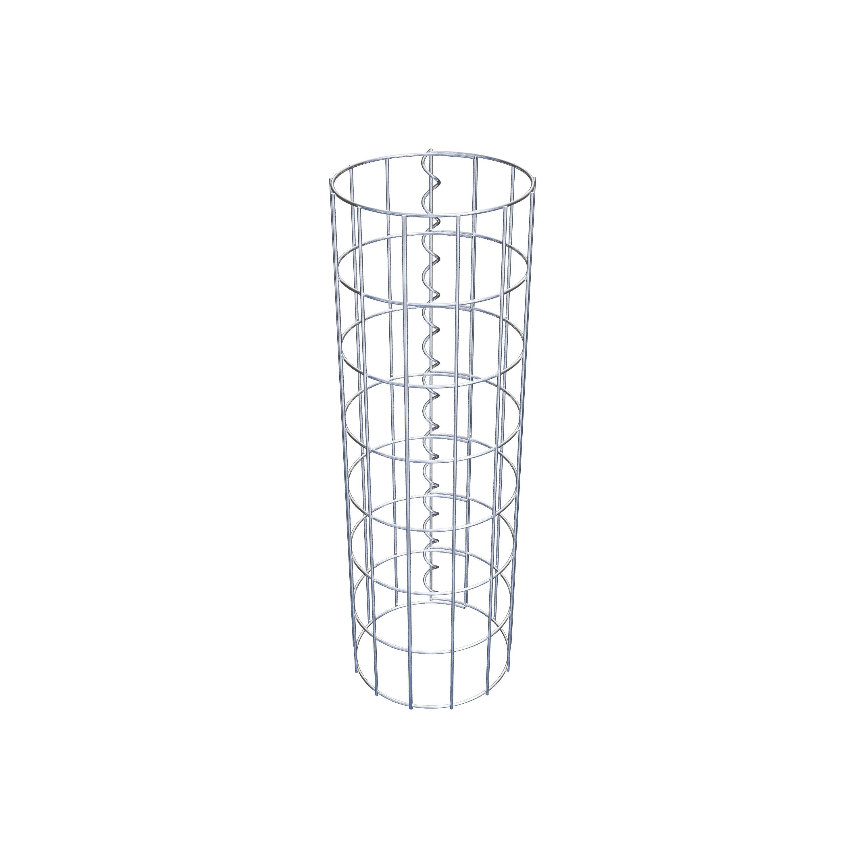 Gabionpelare diameter 22 cm, MW 5 x 10 cm rund
