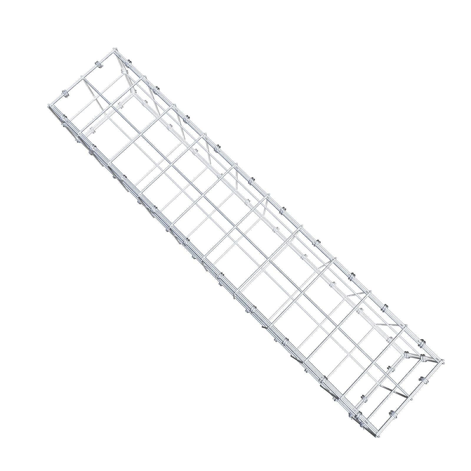 Schanskorf 100 cm x 20 cm x 20 cm (L x H x D), maaswijdte 10 x 10 cm, spiraalring
