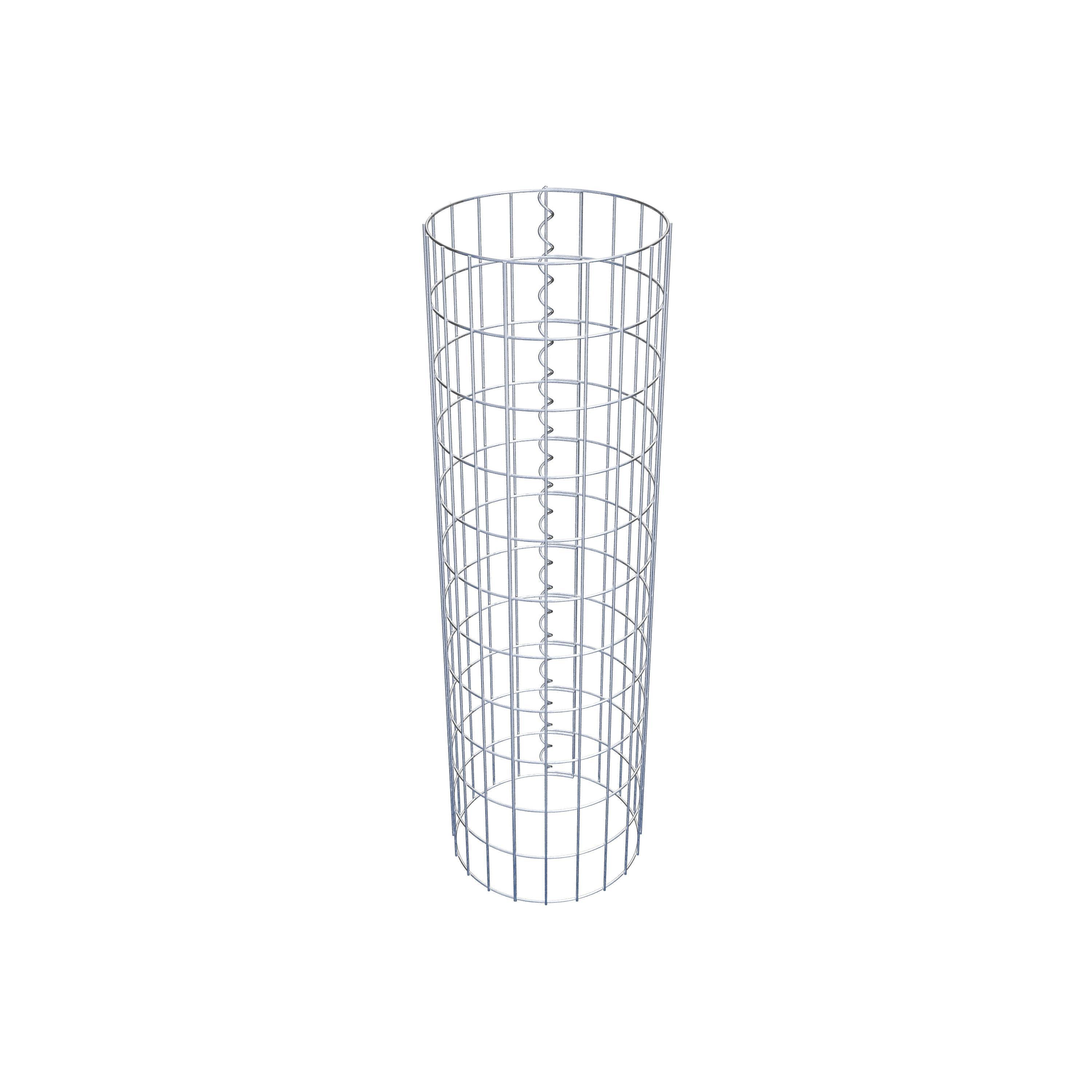 Gabionpelare diameter 32 cm, MW 5 x 10 cm rund