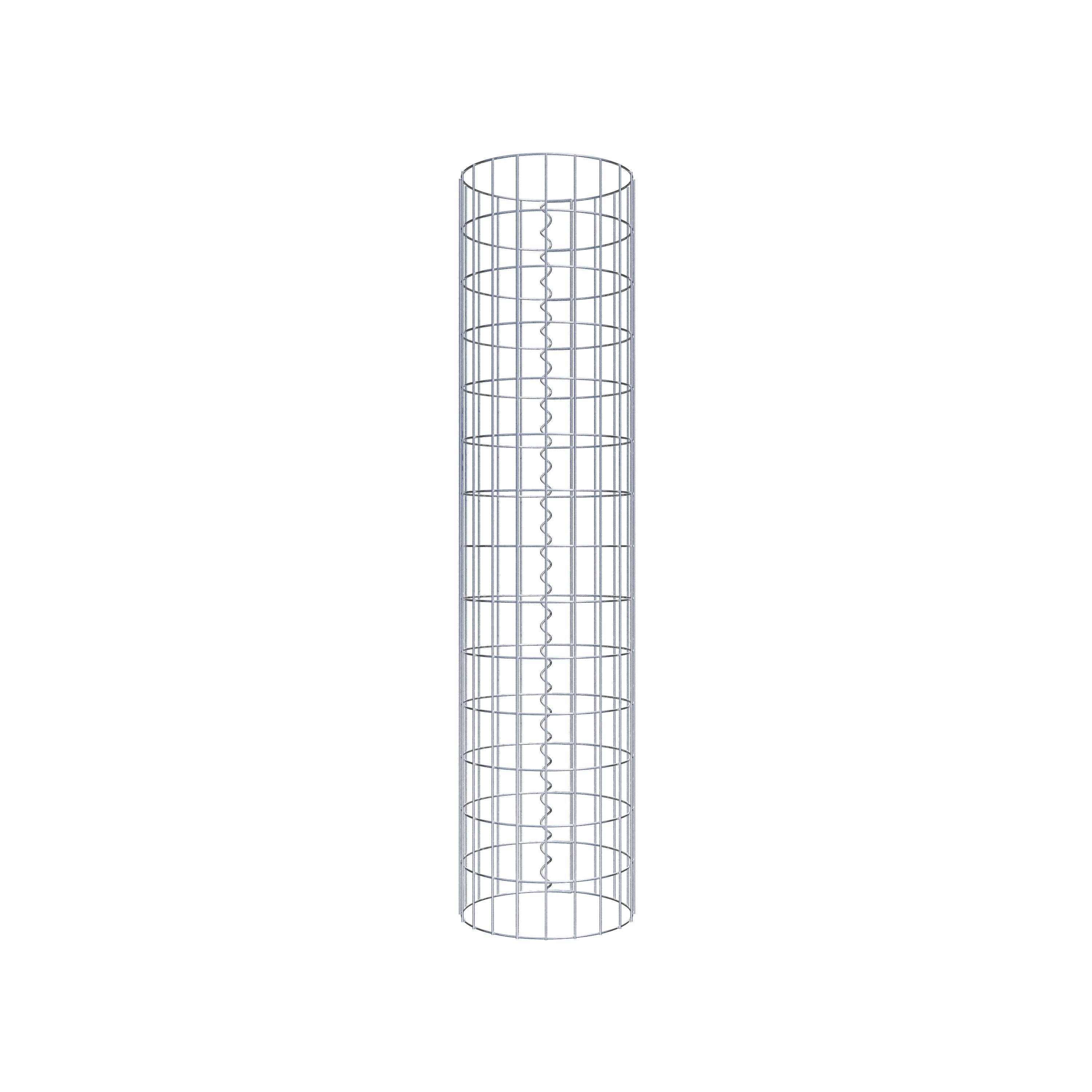 Gabionpelare diameter 32 cm, MW 5 x 10 cm rund
