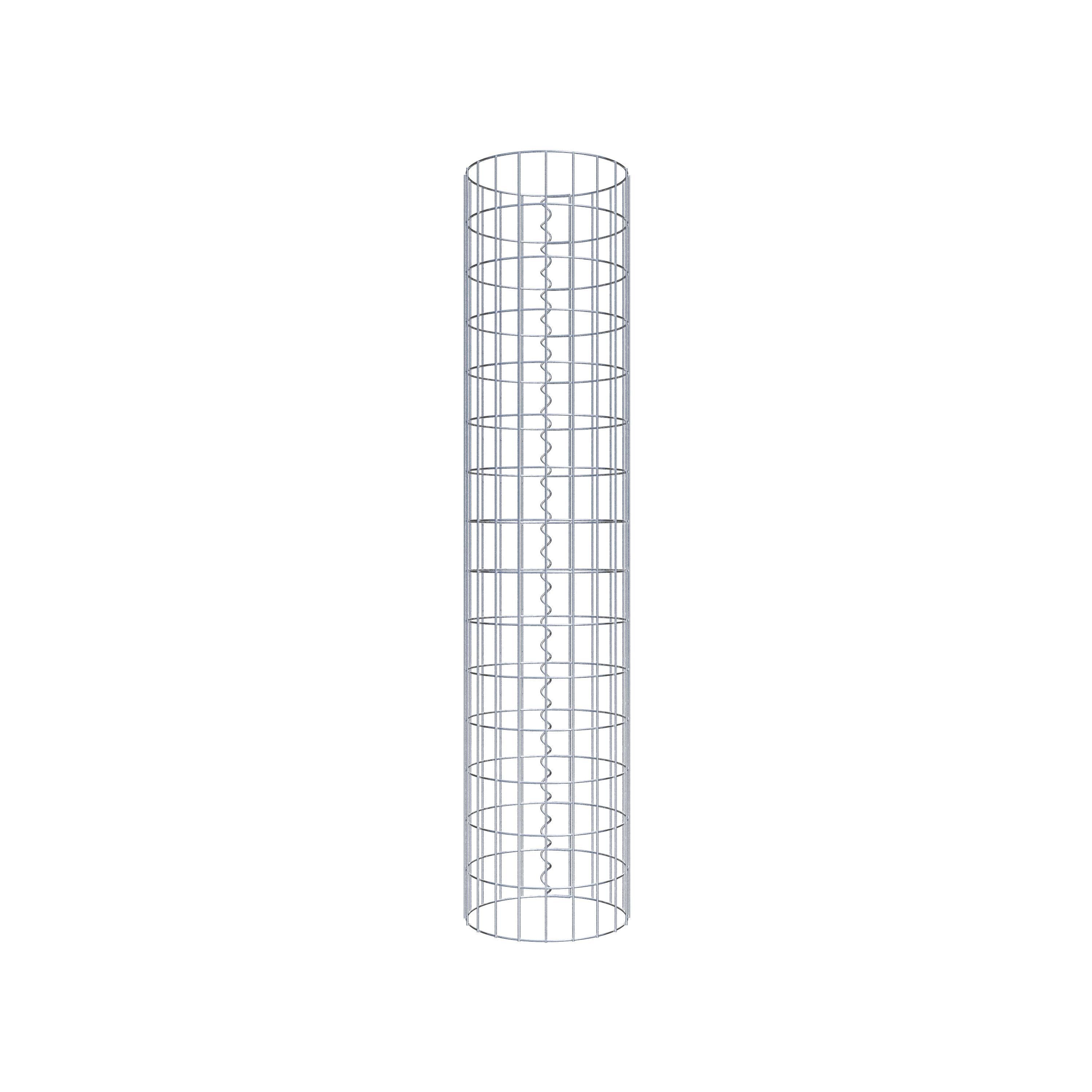 Gabionpelare diameter 32 cm, MW 5 x 10 cm rund