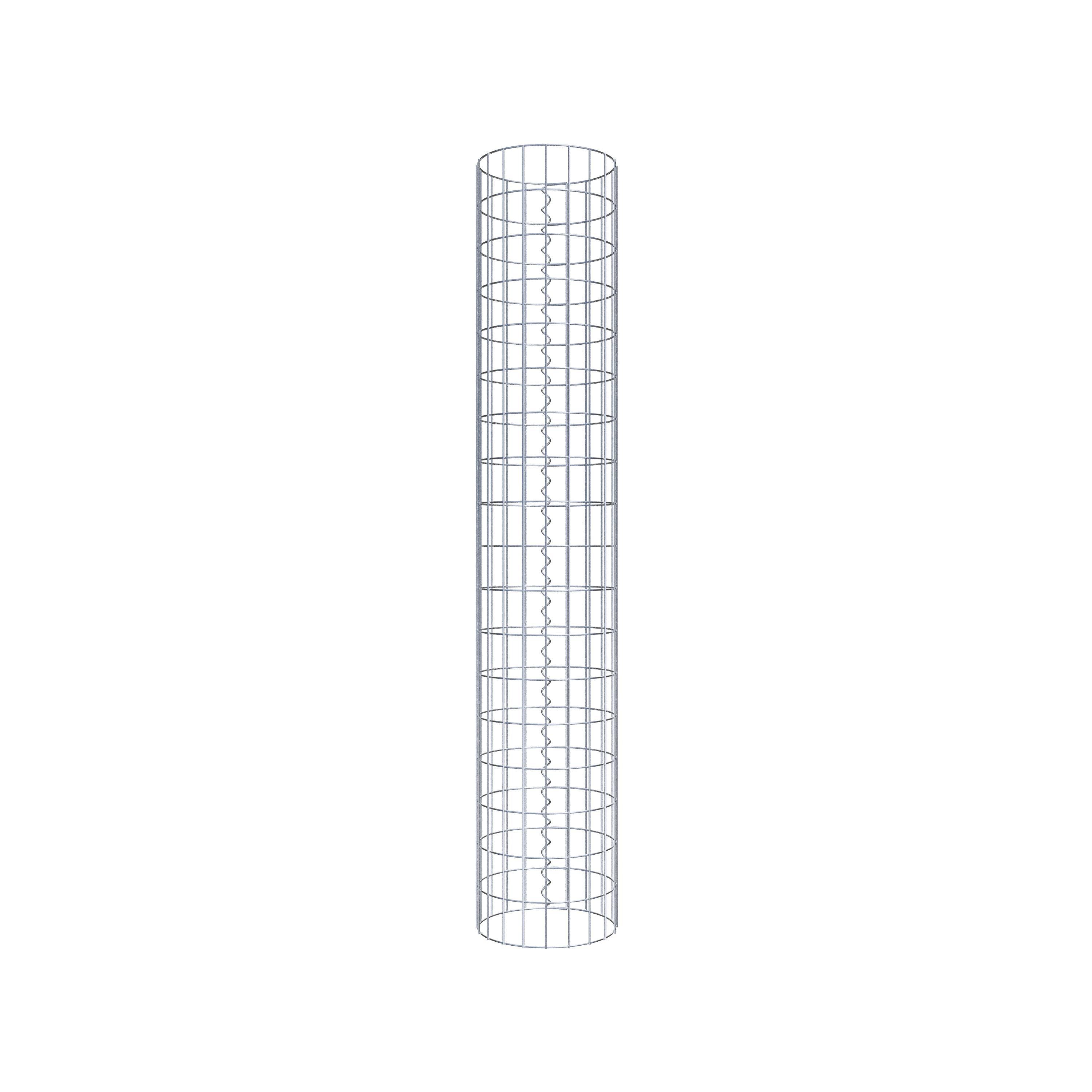 Gabionpelare diameter 32 cm, MW 5 x 10 cm rund