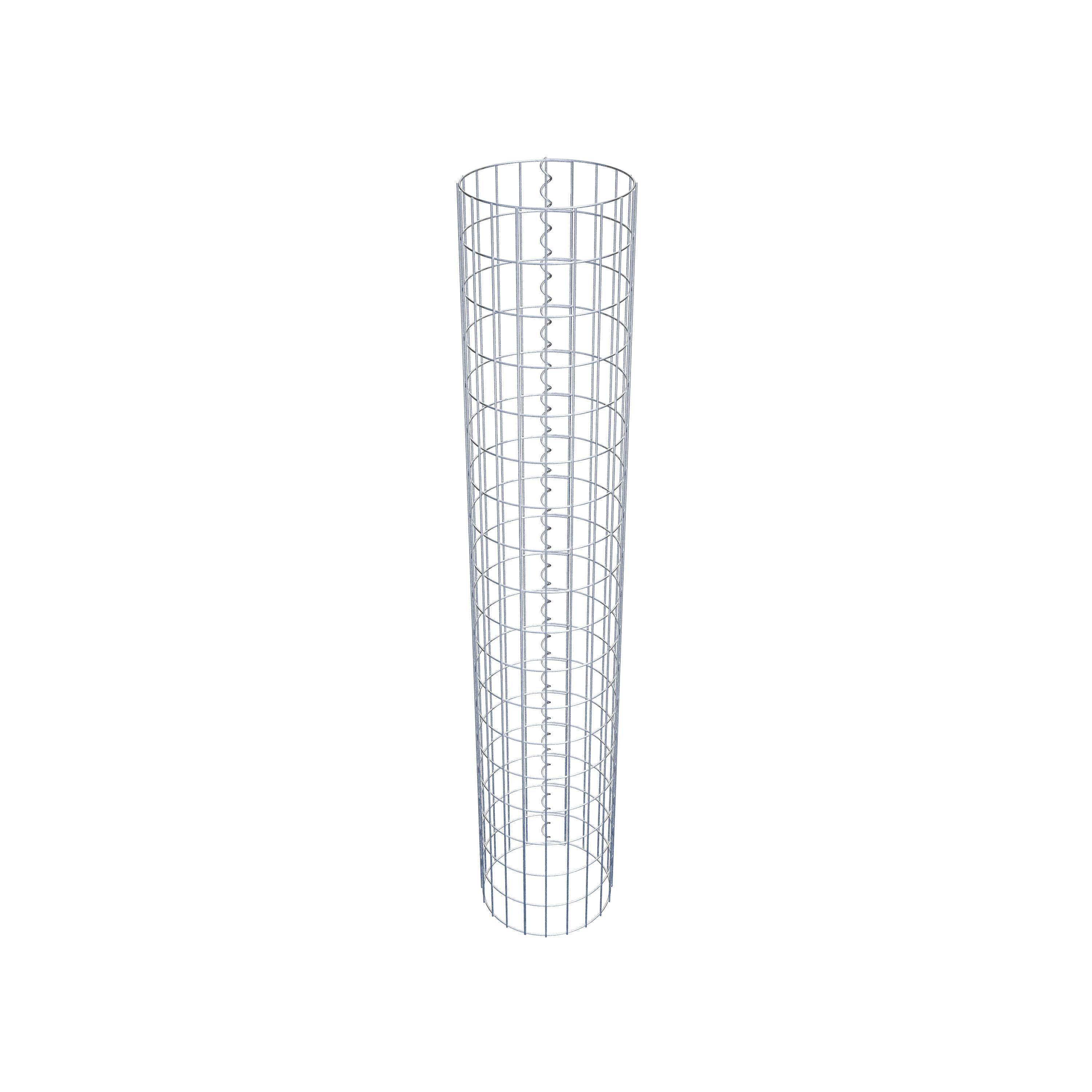 Gabionpelare diameter 32 cm, MW 5 x 10 cm rund