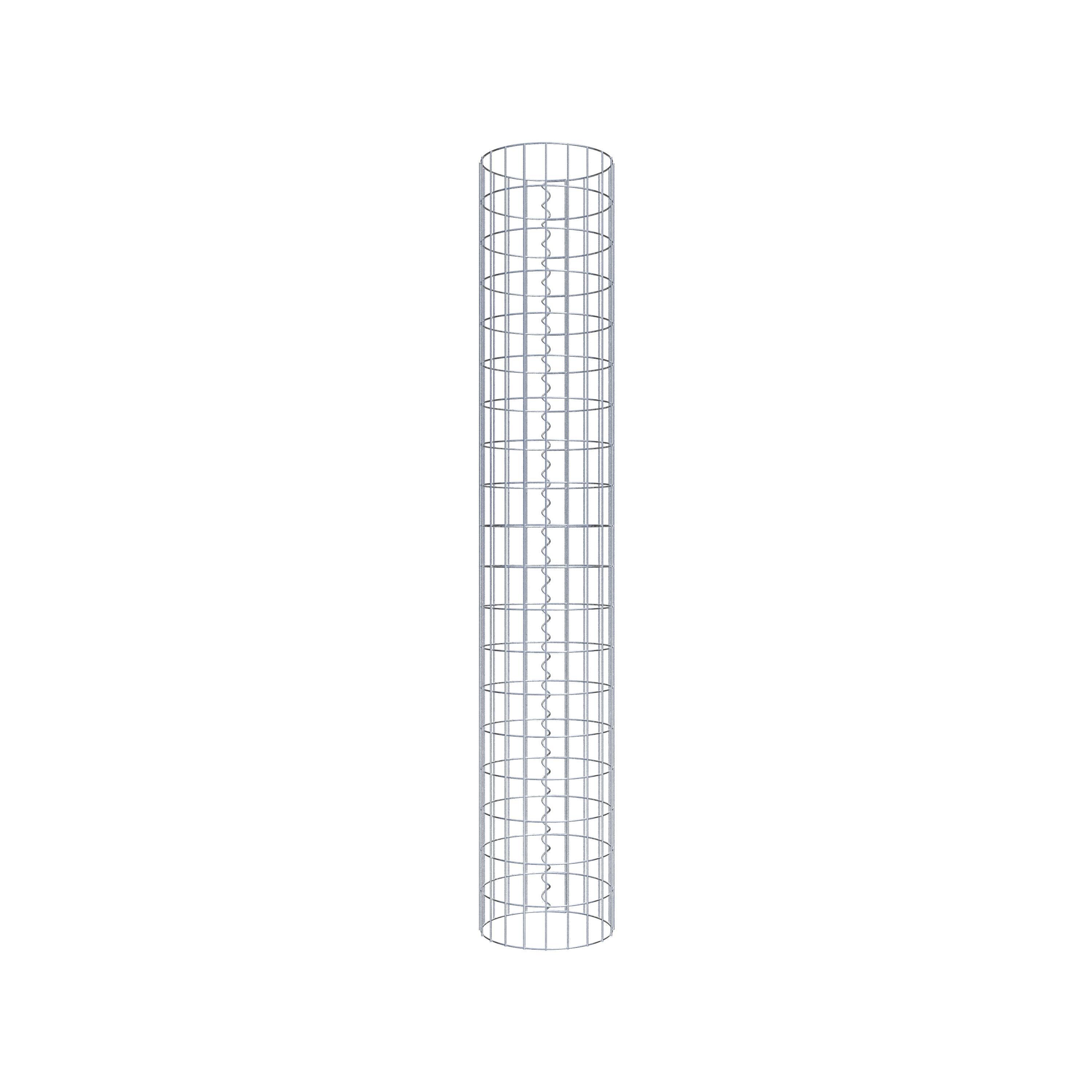 Gabionpelare diameter 32 cm, MW 5 x 10 cm rund