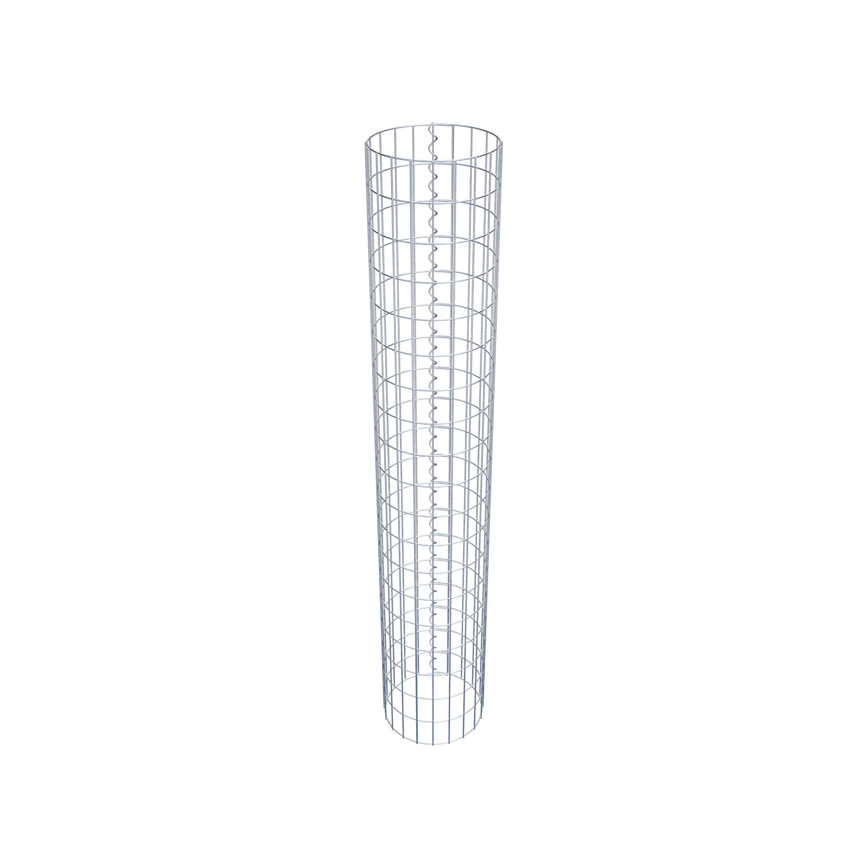 Gabionpelare diameter 32 cm, MW 5 x 10 cm rund