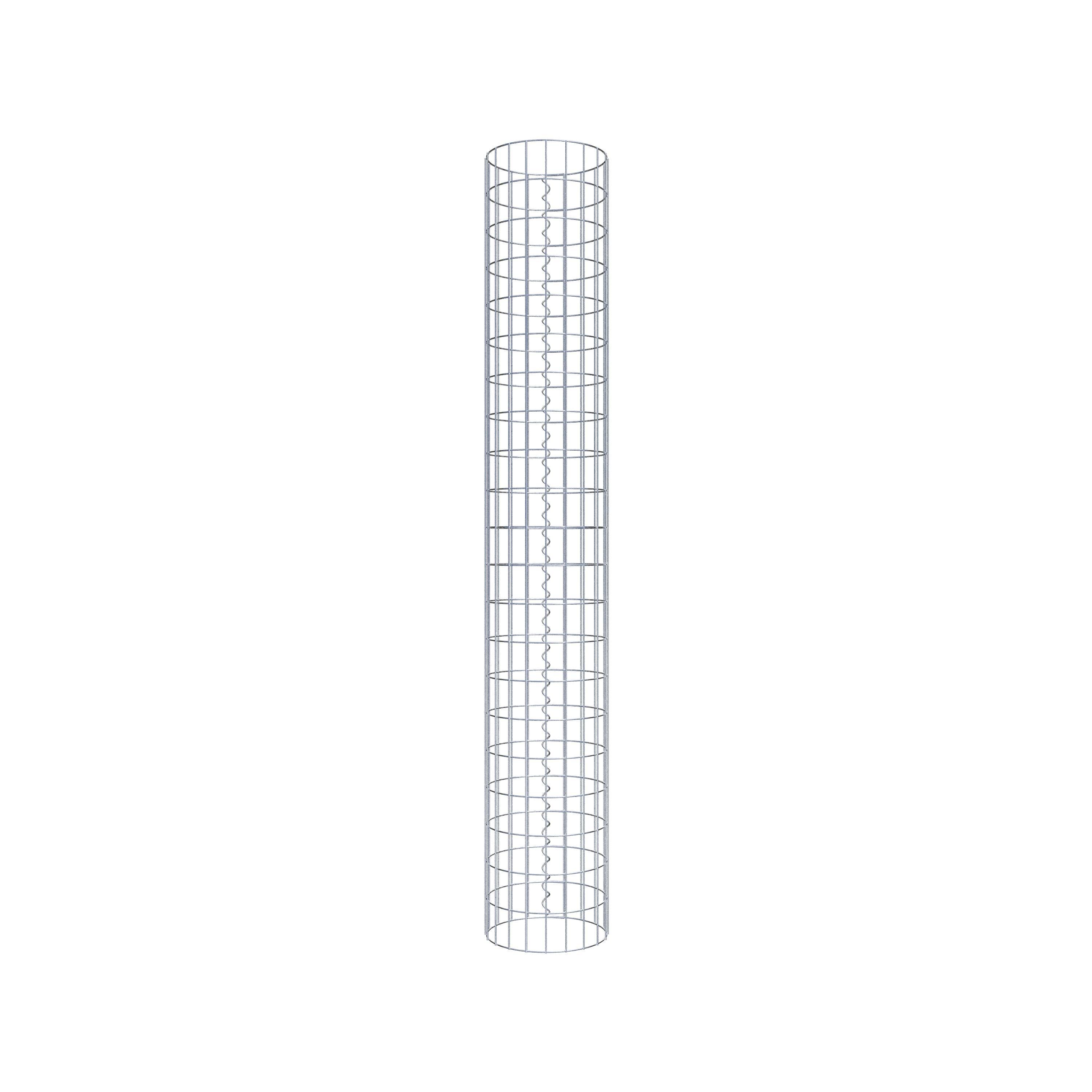 Gabionpelare diameter 32 cm, MW 5 x 10 cm rund