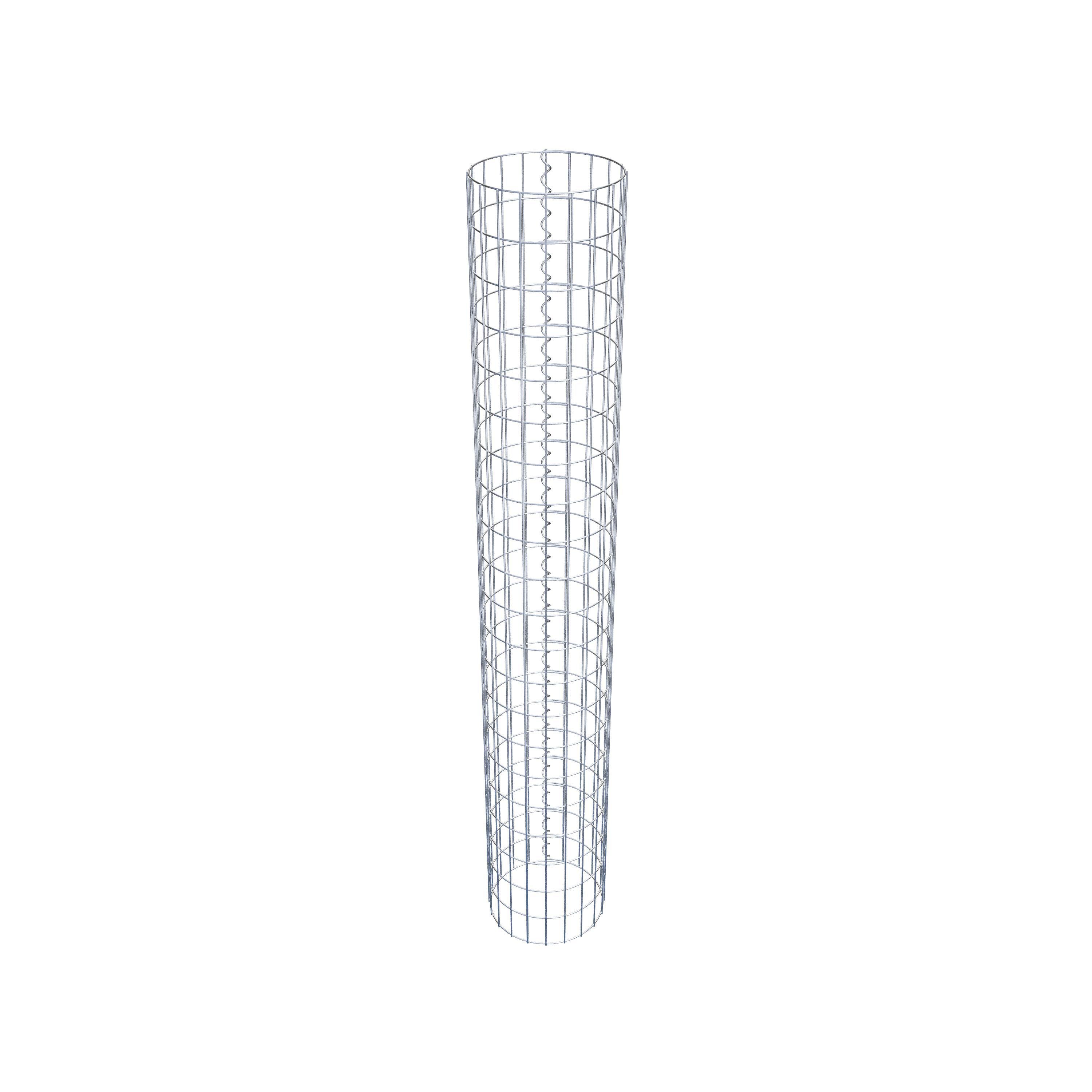 Gabionpelare diameter 32 cm, MW 5 x 10 cm rund