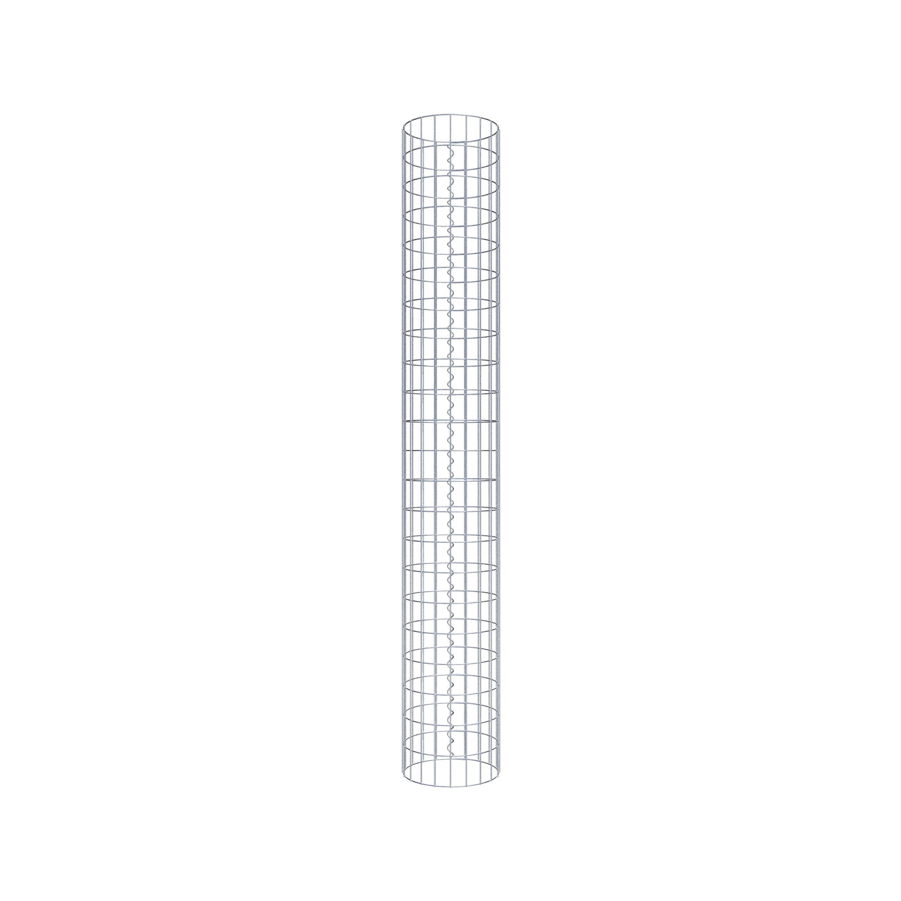 Gabionpelare diameter 32 cm, MW 5 x 10 cm rund