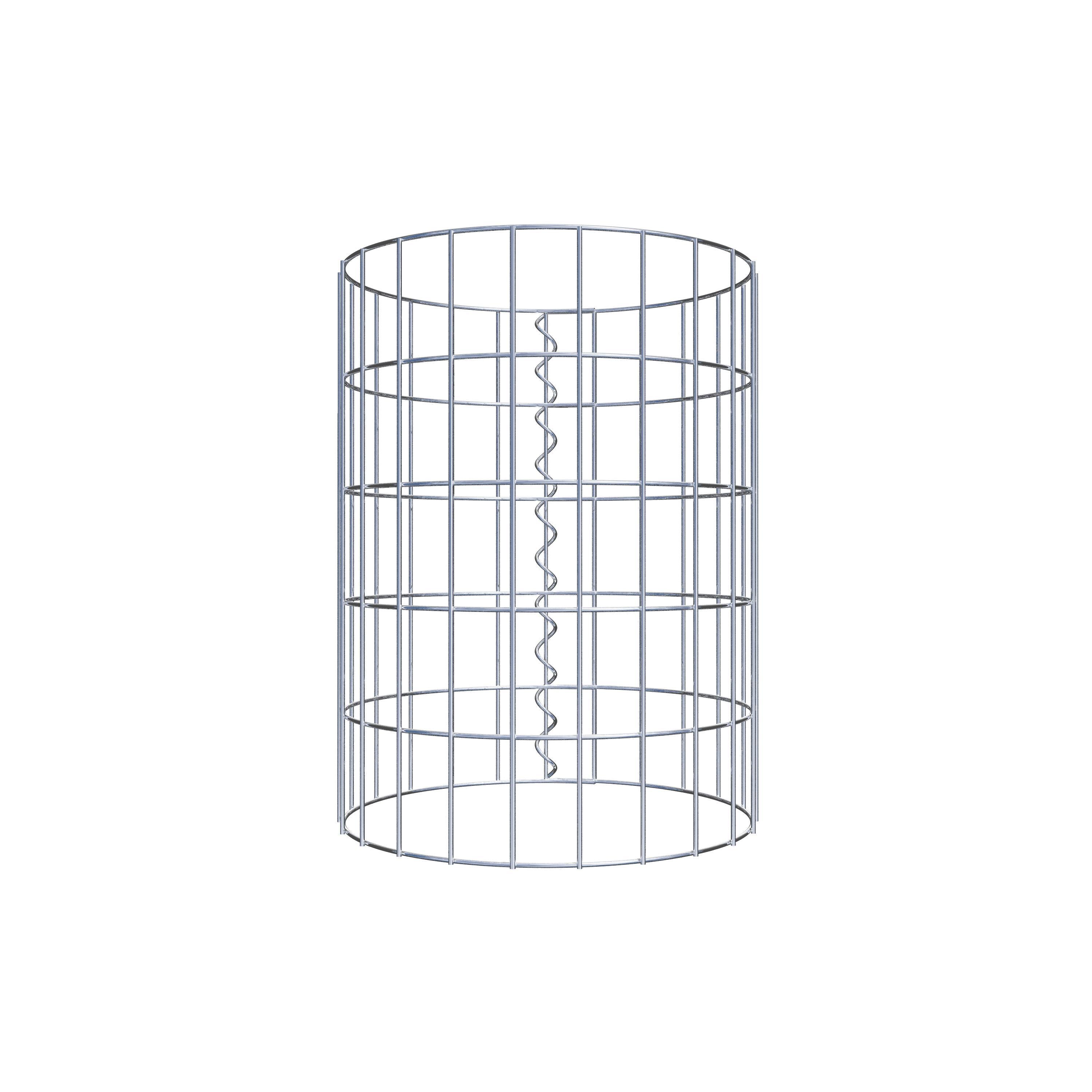 Colonne de gabion diamètre 37 cm, MW 5 x 10 cm rond