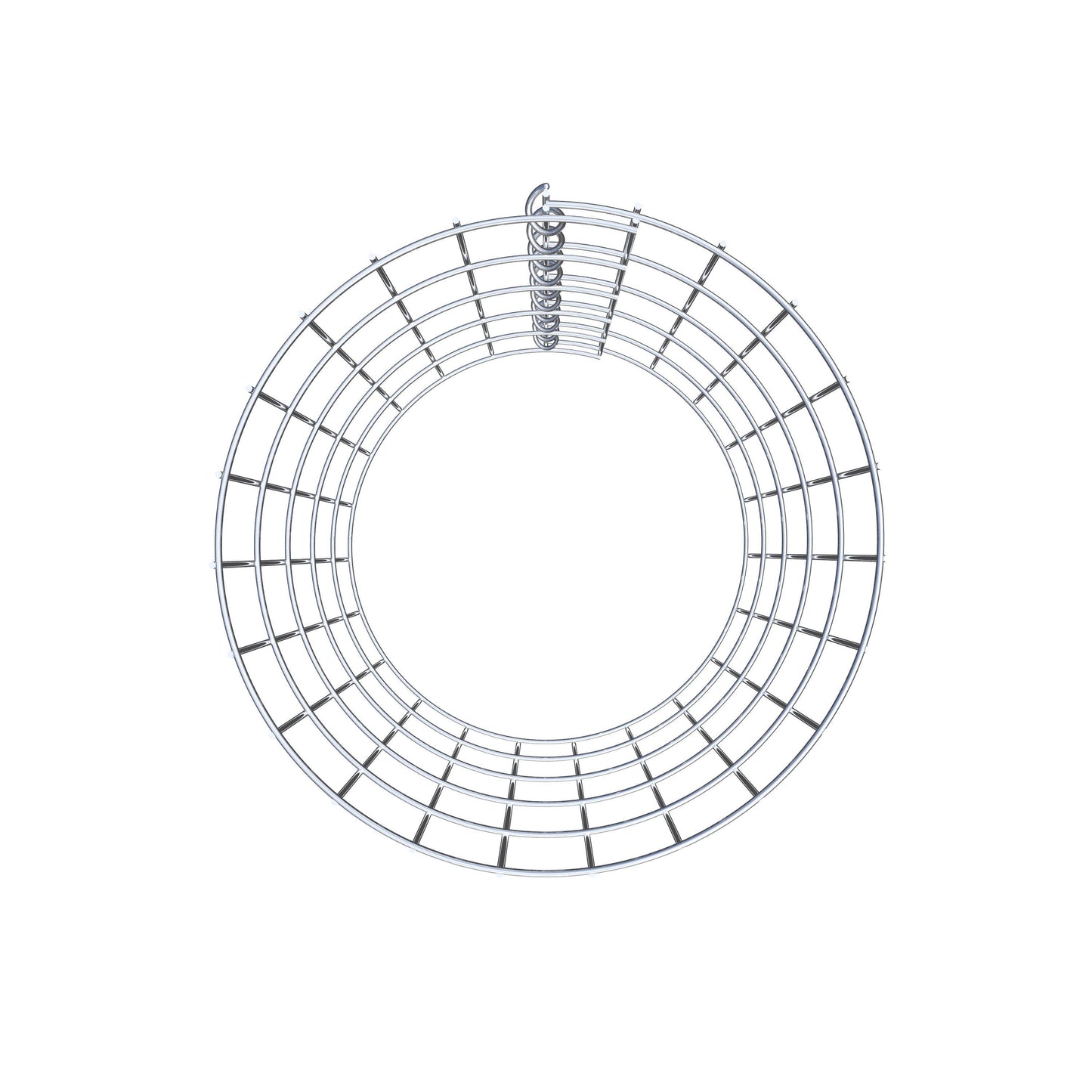 Colonna di gabbioni diametro 37 cm, MW 5 x 10 cm rotonda