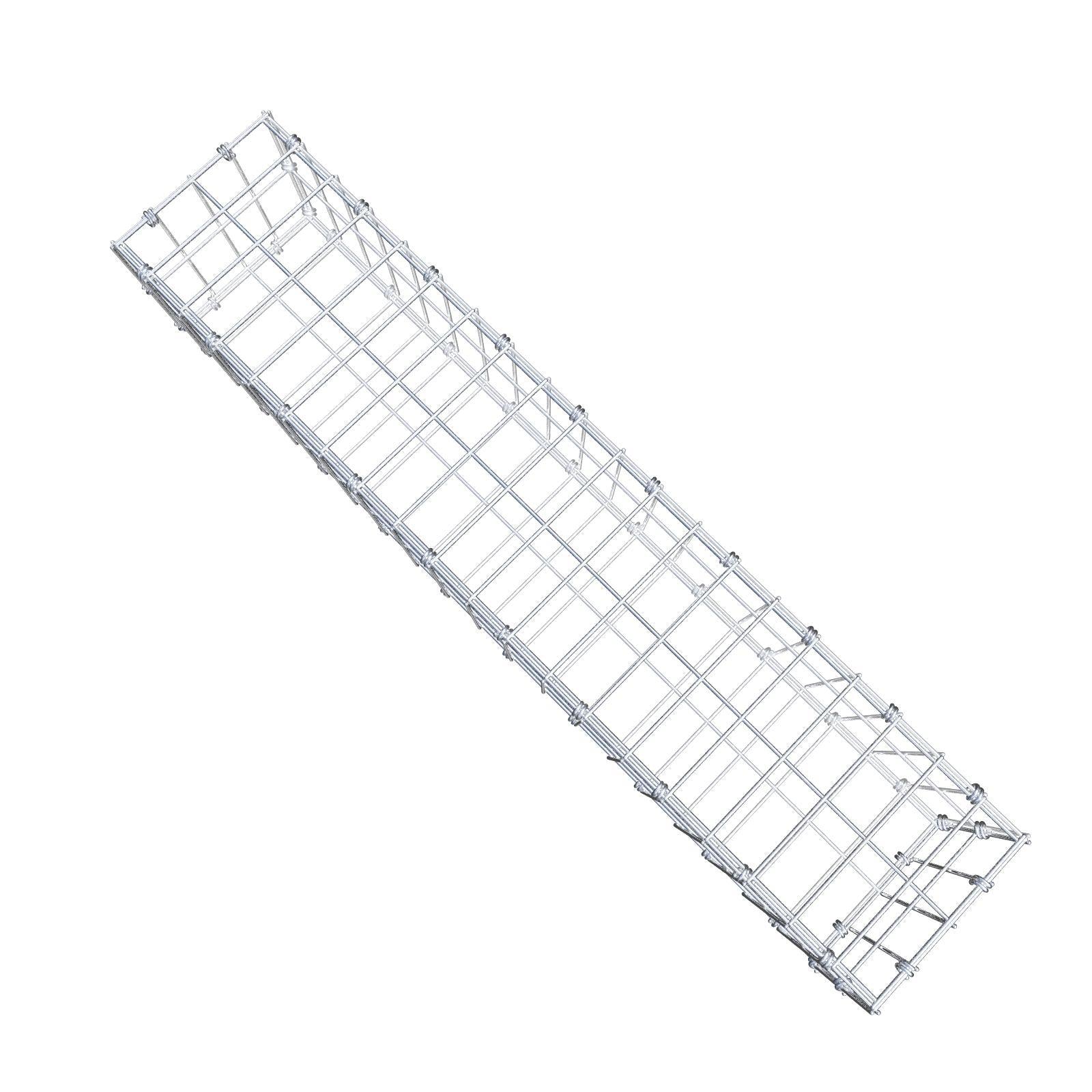 Gabion 100 cm x 20 cm x 20 cm (L x H x D), mesh size 5 x 10 cm, spiral ring