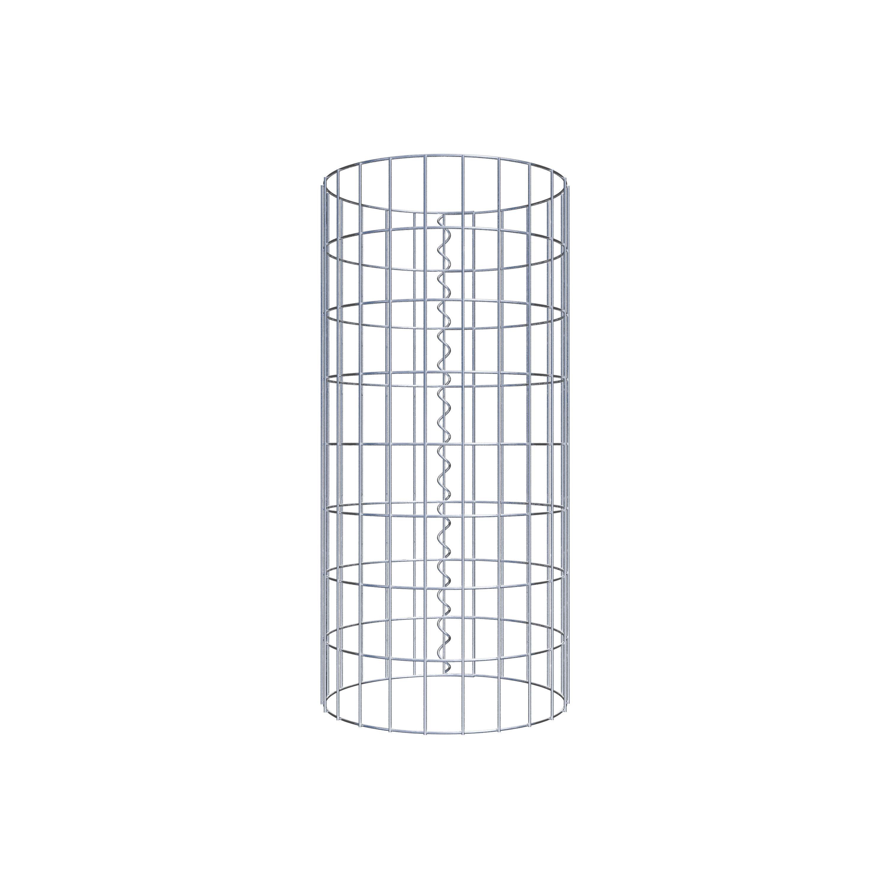 Colonne de gabion diamètre 37 cm, MW 5 x 10 cm rond