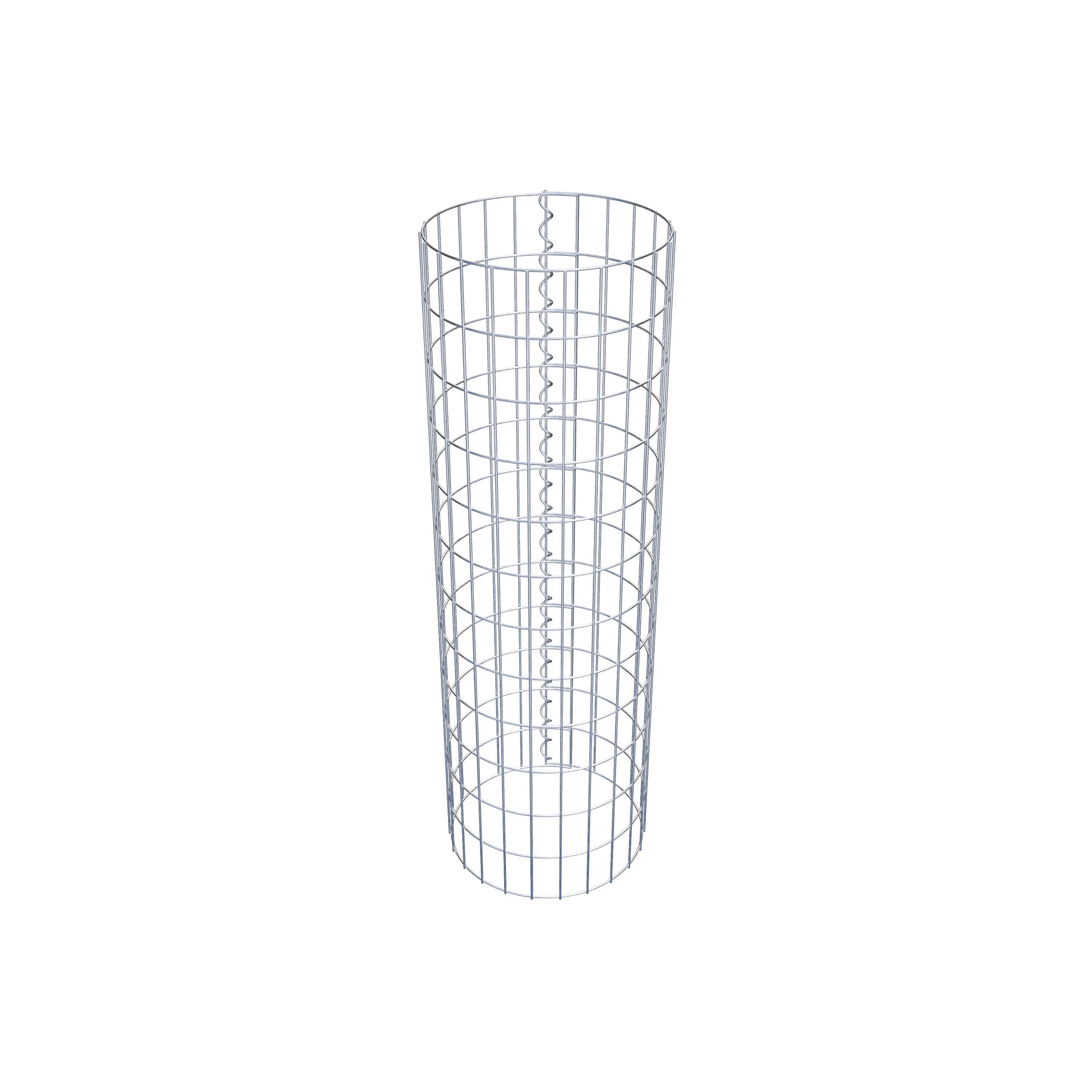 Colonne de gabion diamètre 37 cm, MW 5 x 10 cm rond