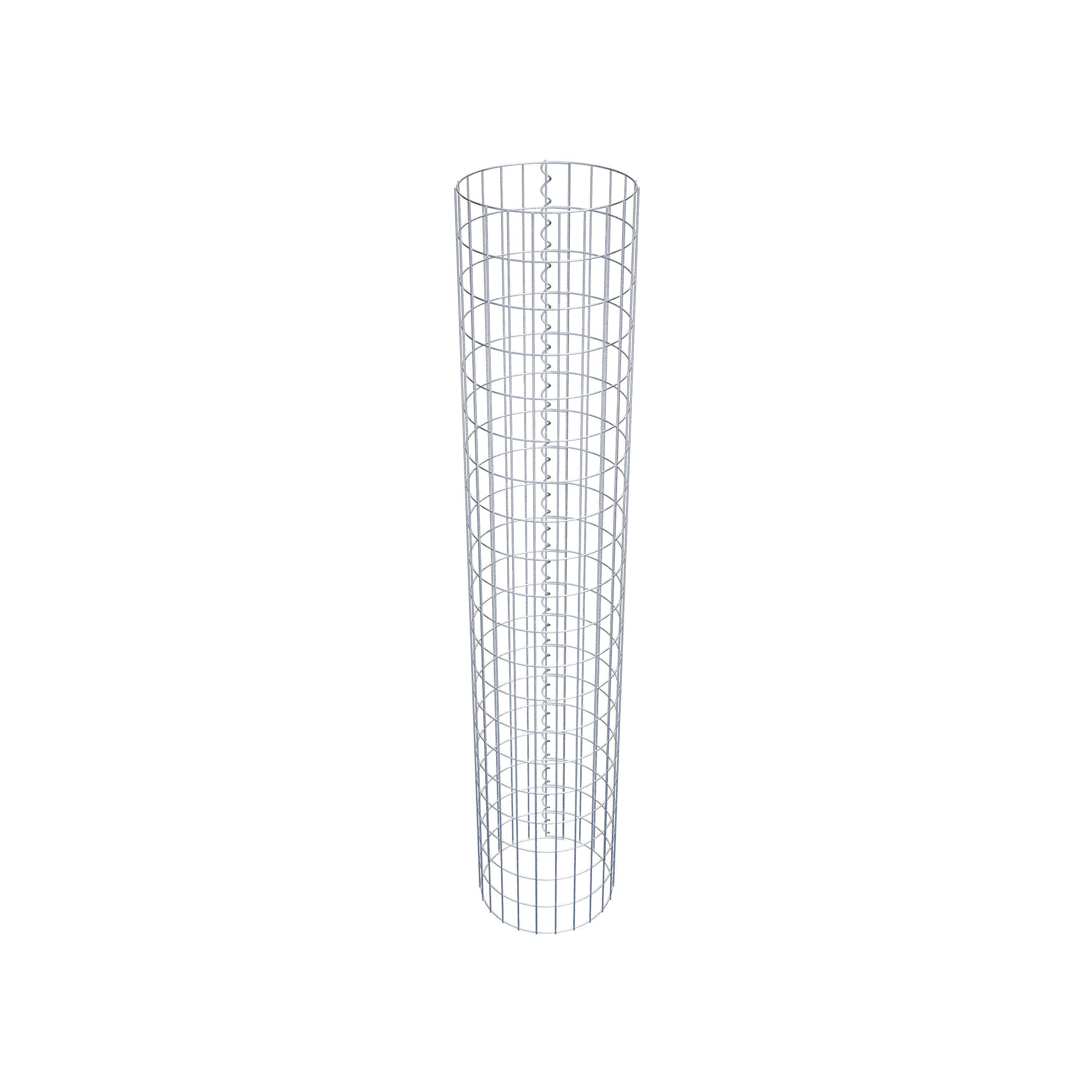 Colonne de gabion diamètre 37 cm, MW 5 x 10 cm rond