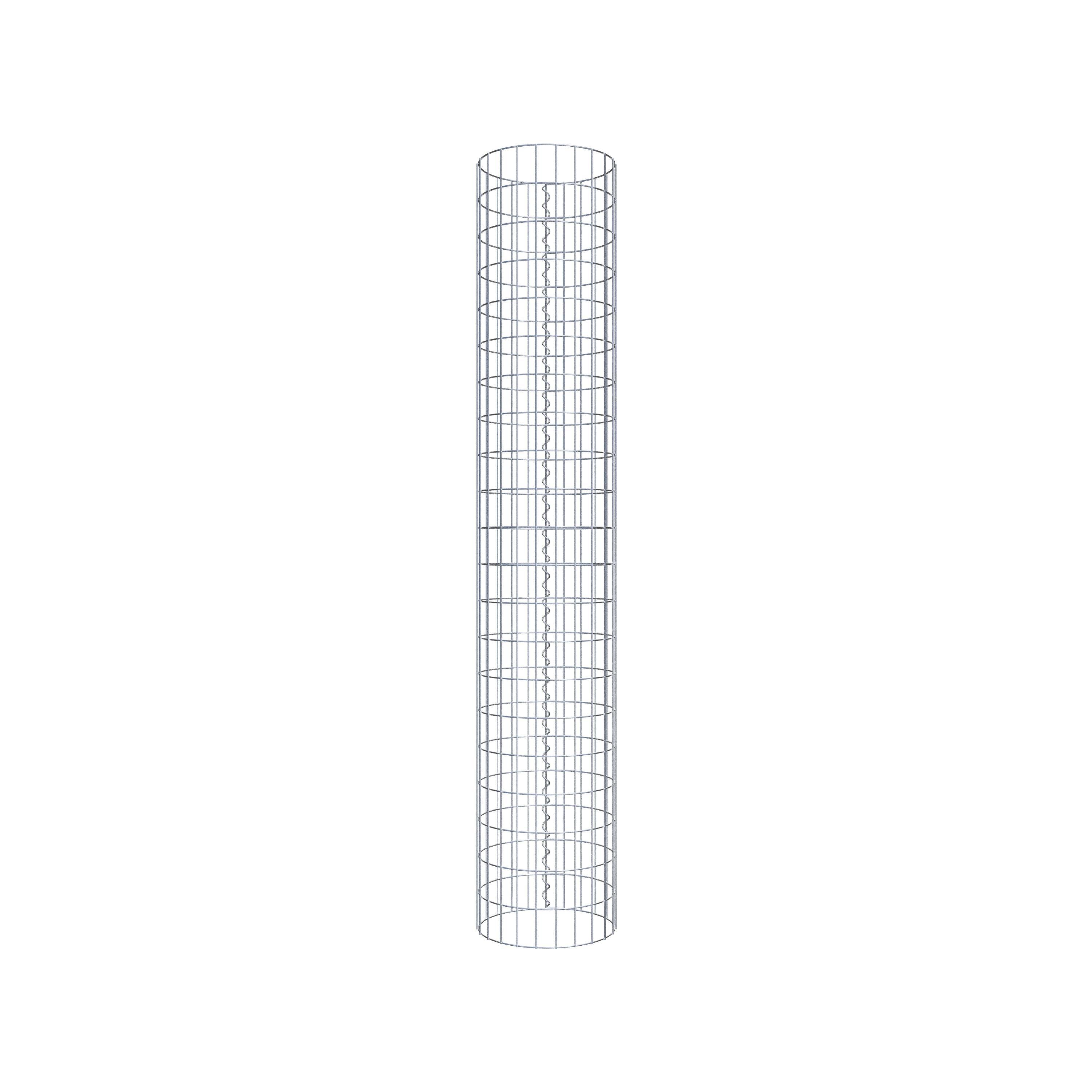 Colonne de gabion diamètre 37 cm, MW 5 x 10 cm rond
