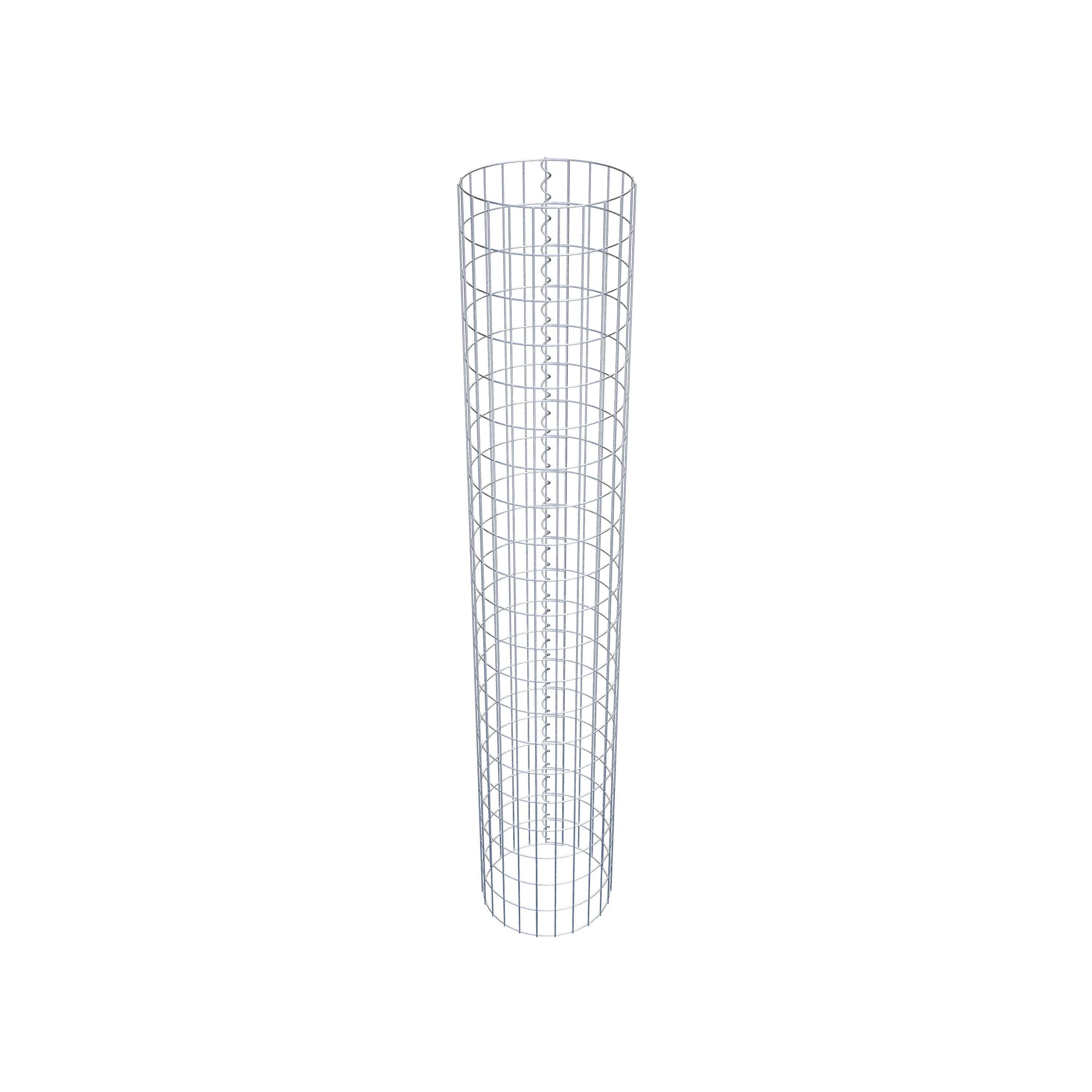 Colonne de gabion diamètre 37 cm, MW 5 x 10 cm rond