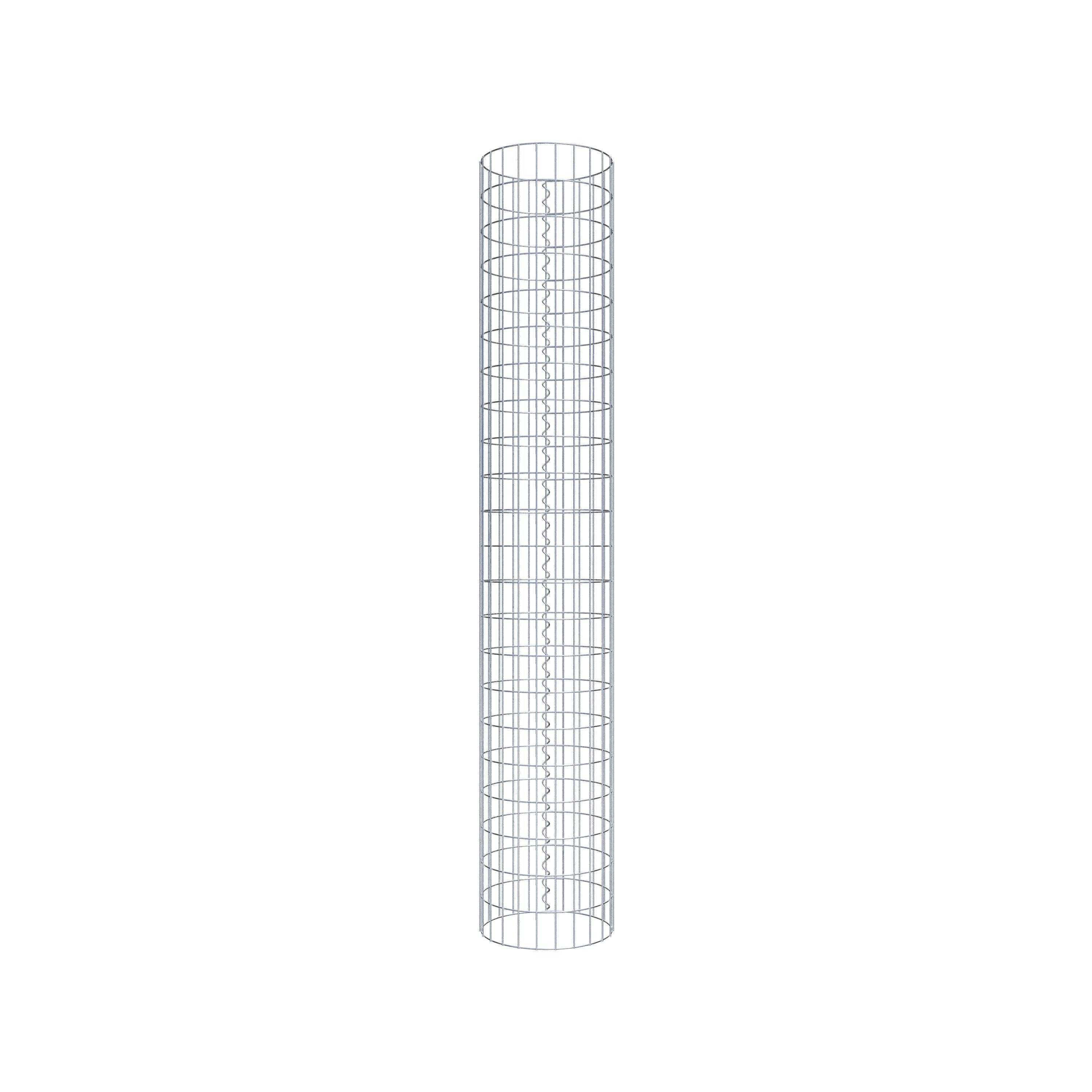 Colonne de gabion diamètre 37 cm, MW 5 x 10 cm rond